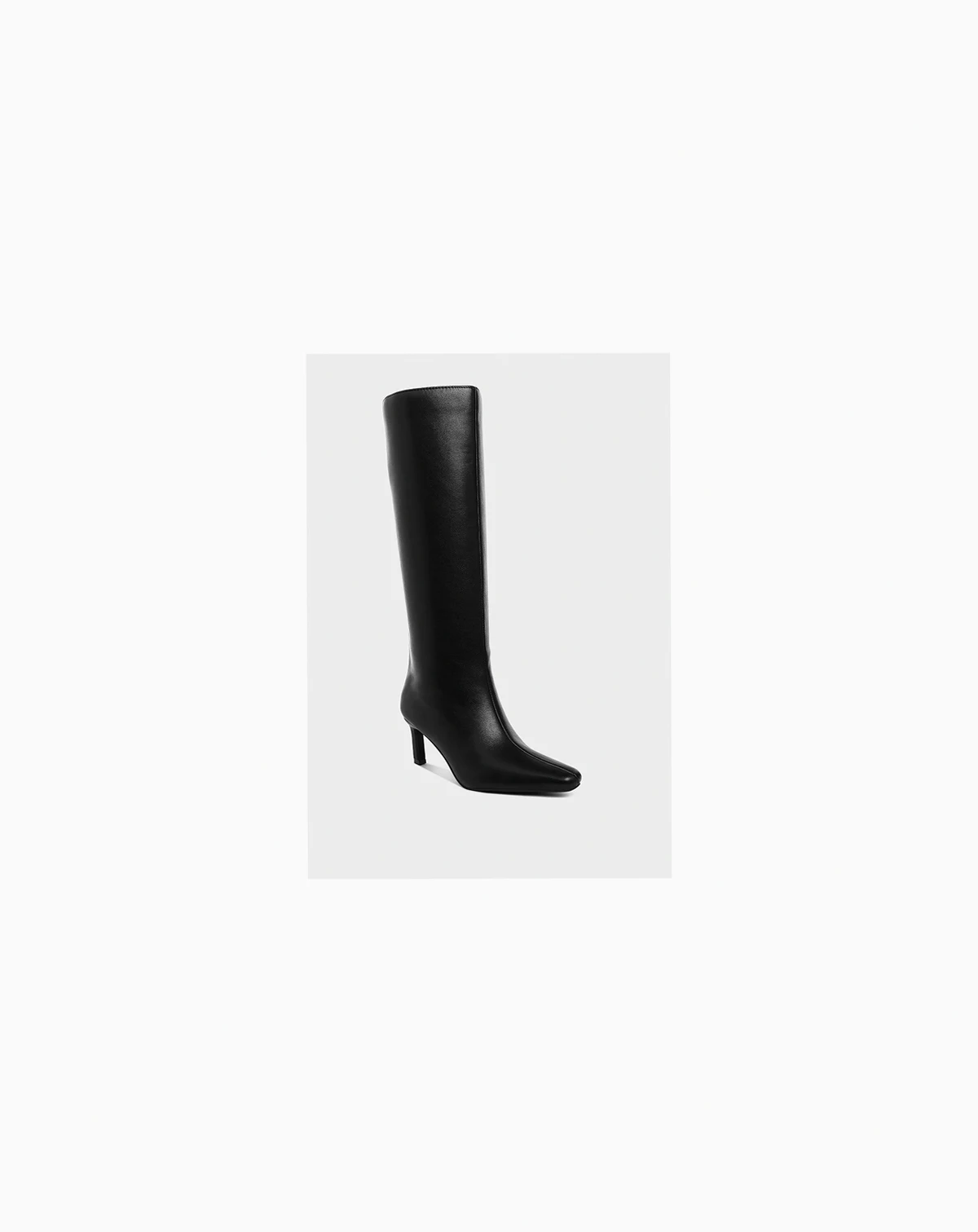 Womens Syringa Kitten Heel Long  Boots
