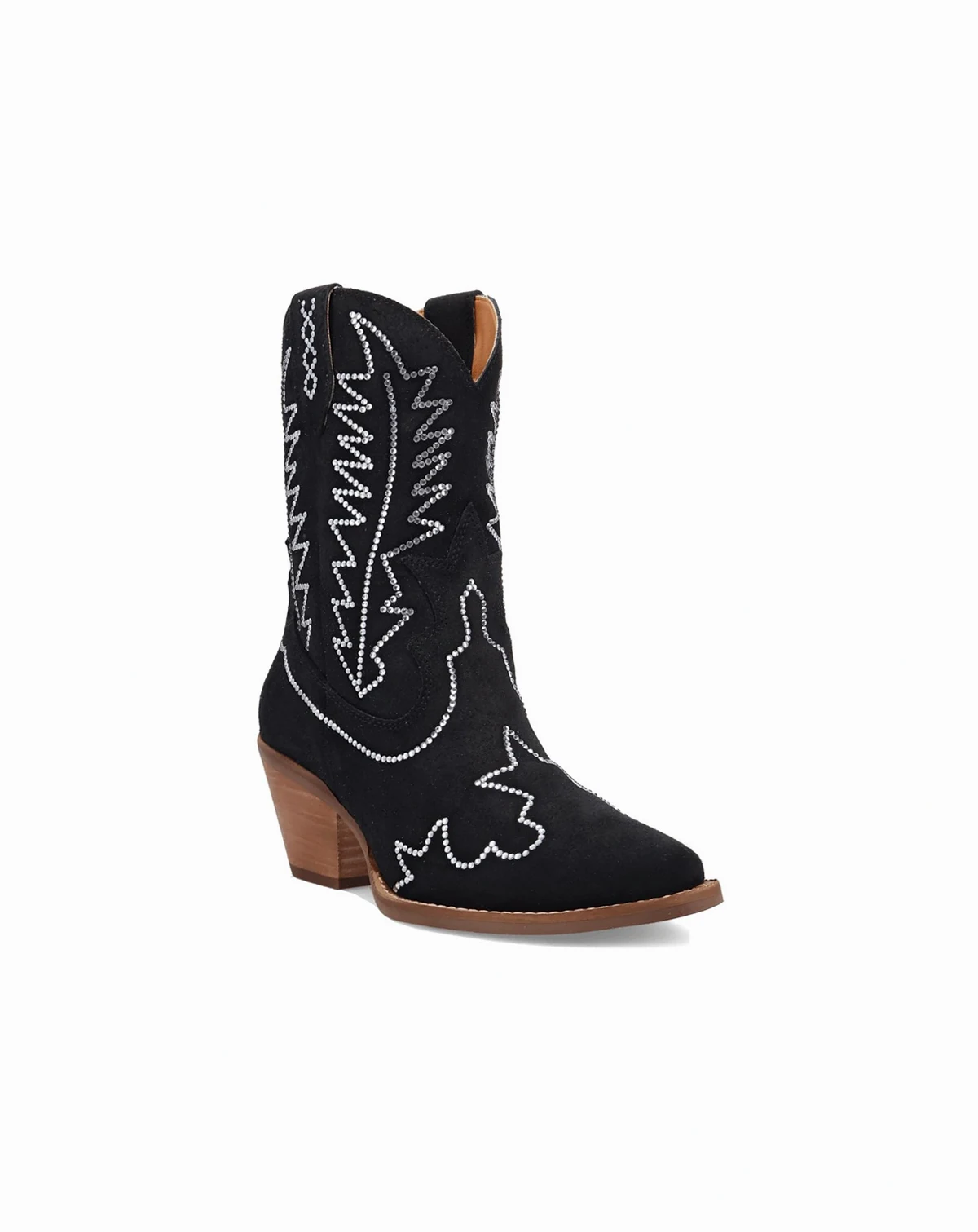 Women's Tiny Pony Suede Leather Bootie