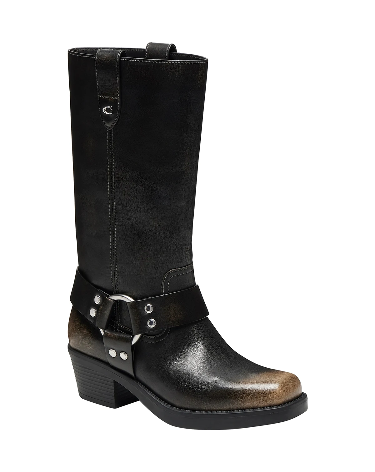 Women's Harness Loved Leather Pull-On Boots