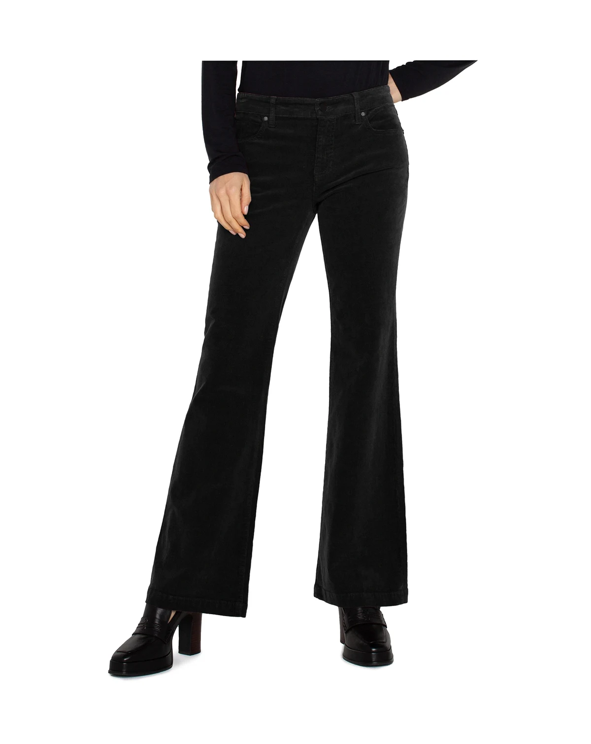 Petite Corduroy Hannah Flare Jeans