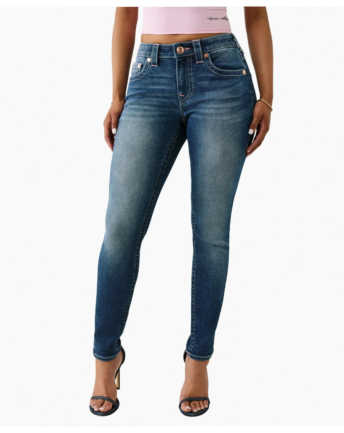 Women's Jennie Buddha Pocket Skinny Jeans