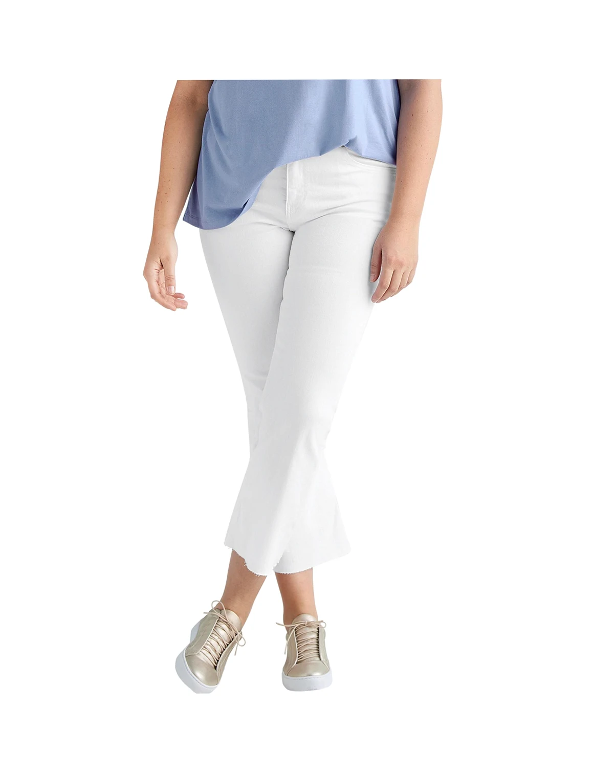 Women's Crop Bootcut Jeans