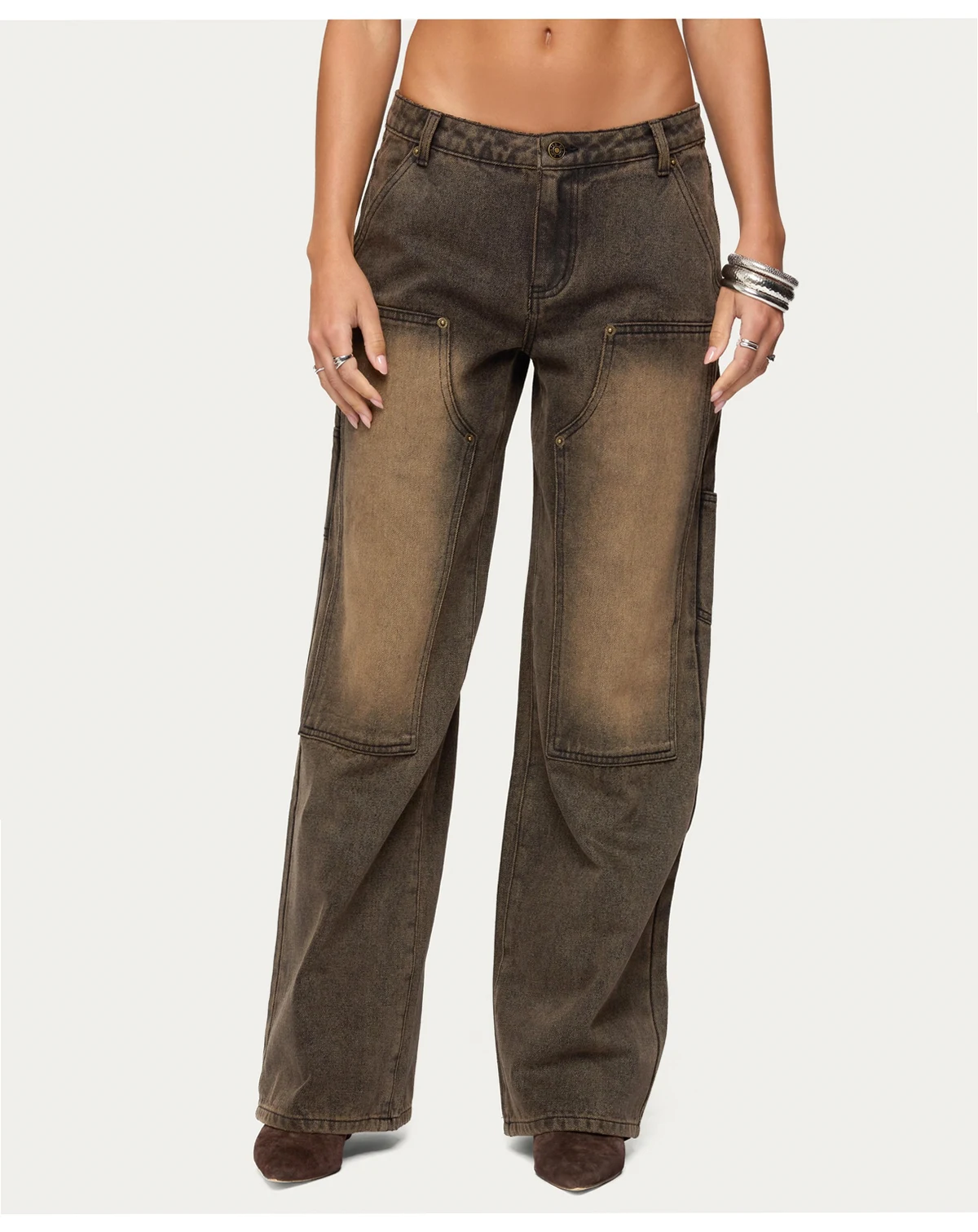 Women's Ayla Low Rise Baggy Carpenter Jeans