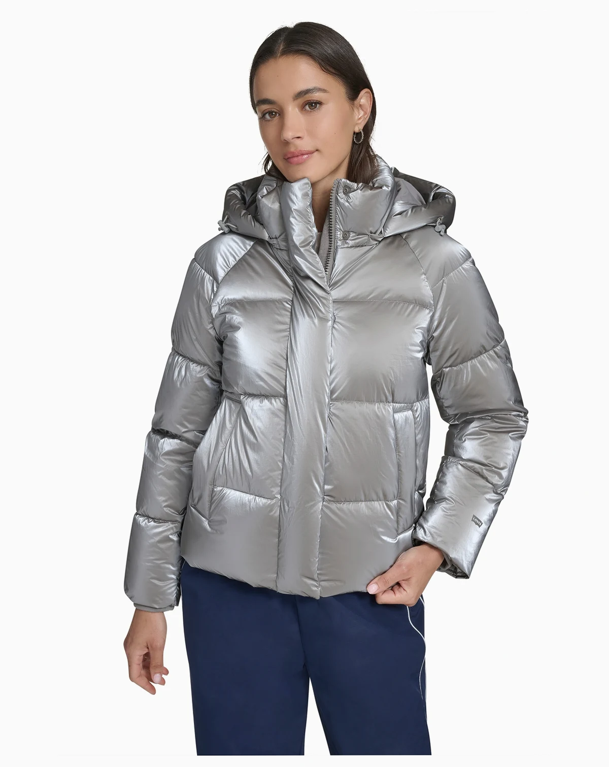 Women's Regular Quilted Hooded Puffer Jacket