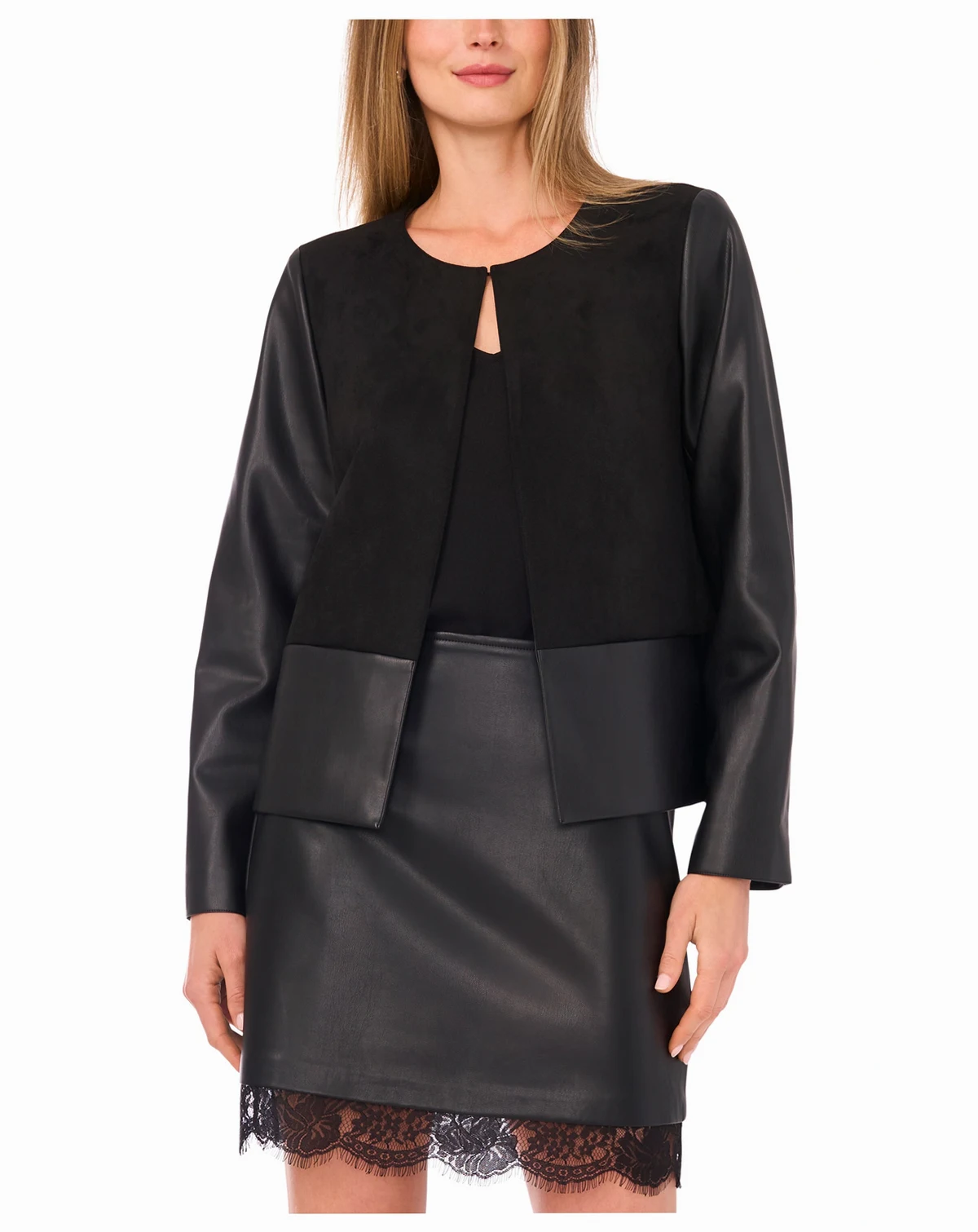 Women's Collarless Jacket