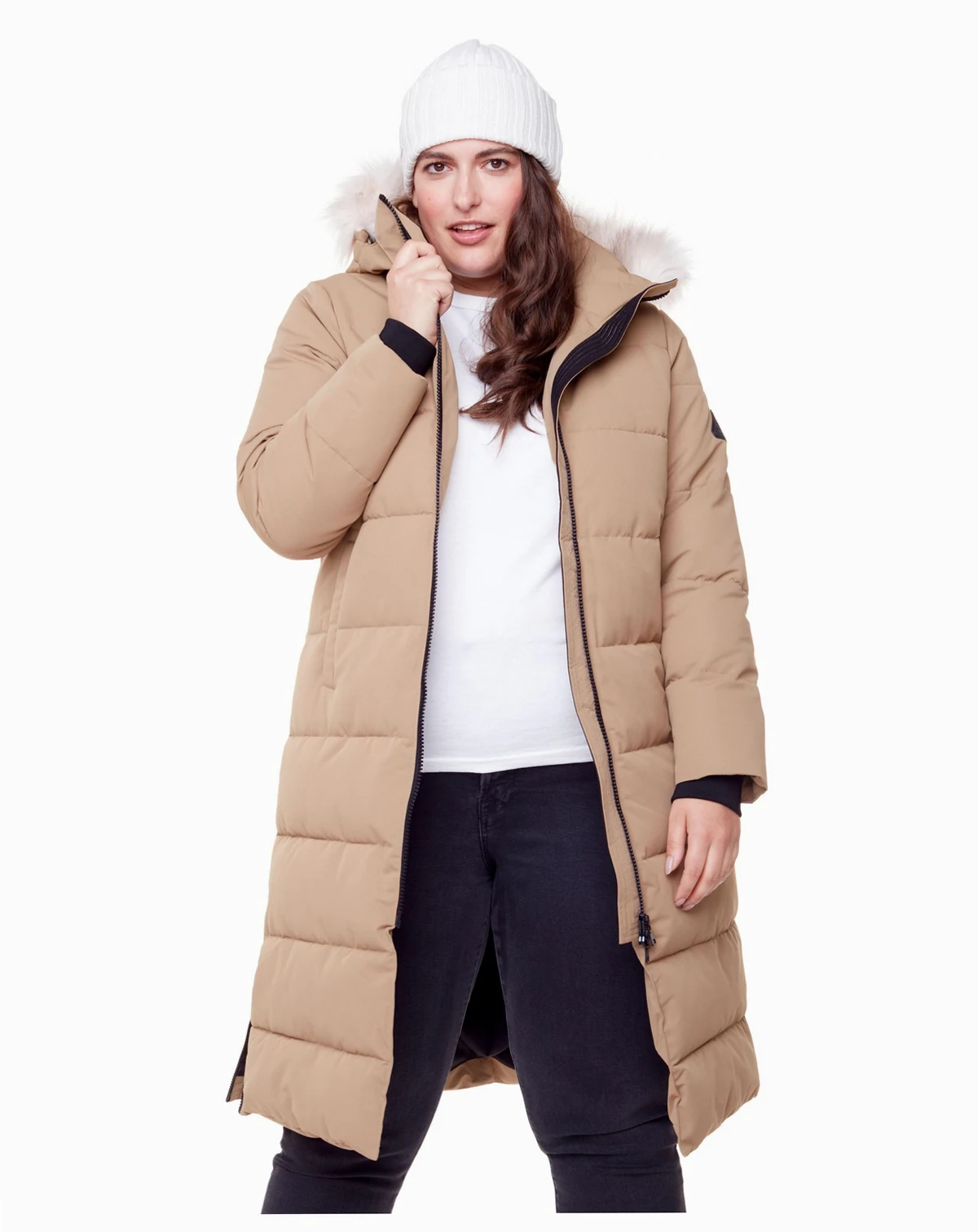 Plus Size Kluane Ultra Long Winter Parka Coat