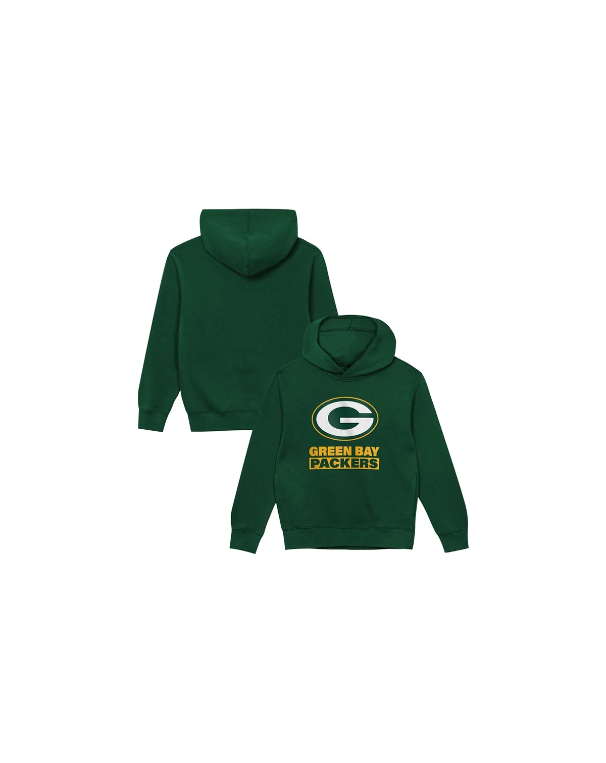 Toddler Green Bay Packers Back to Basics Hoodie