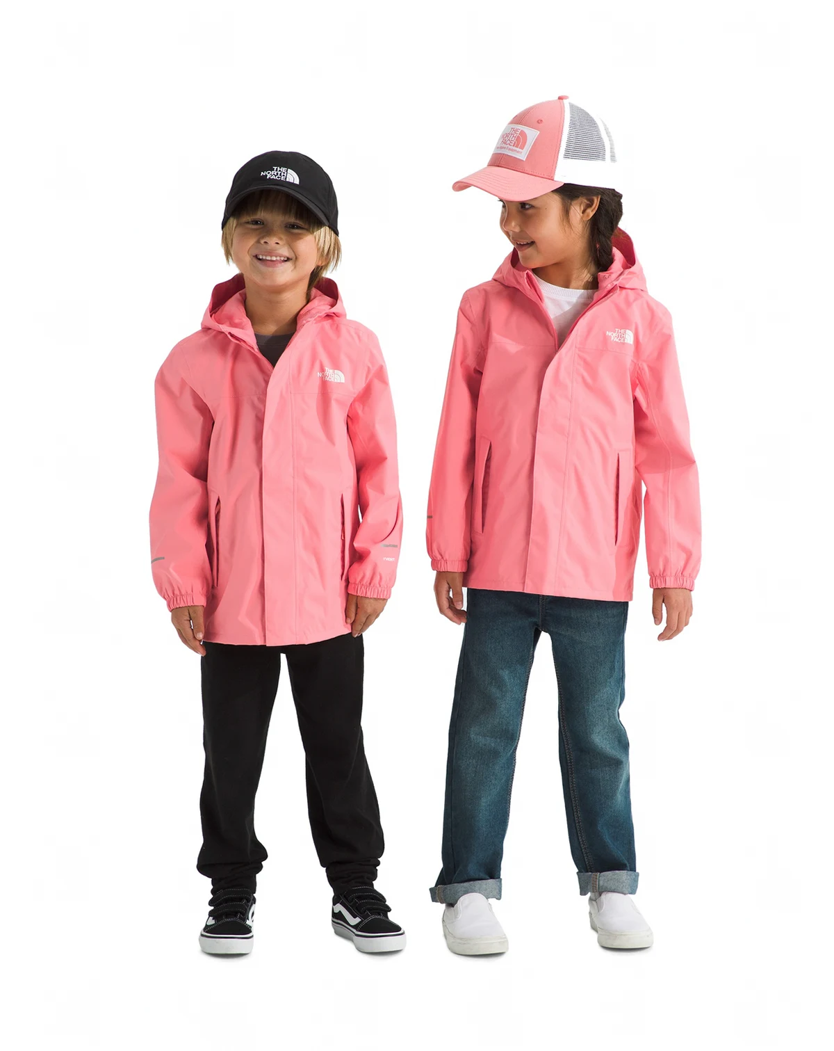 Girls' and Boys' 2T-7 Antora Hooded Rain Jacket