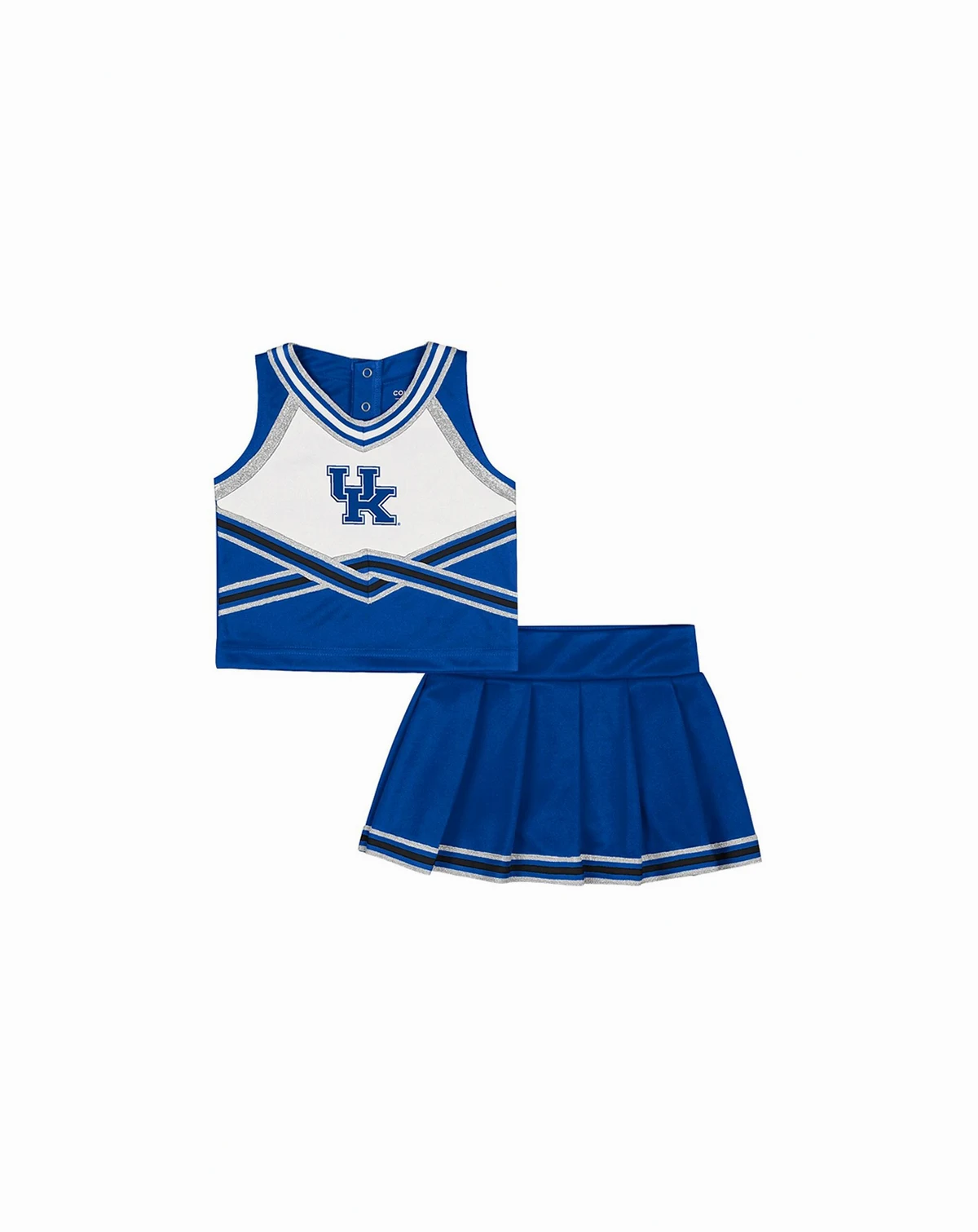 Girls Toddler 2-Piece Royal Kentucky Wildcats Lollipop Park Cheer Set