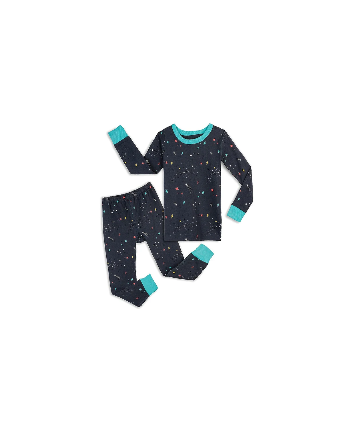 Toddler Fair Trade 100% Cotton Tight Fit Pajamas, 2-Piece Set