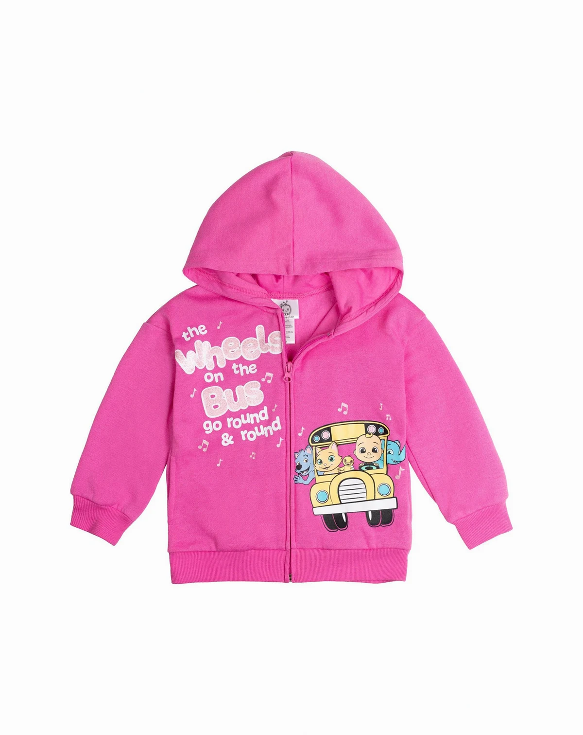 Toddler Girls JJ Fleece Zip Up Hoodie Toddler|Child