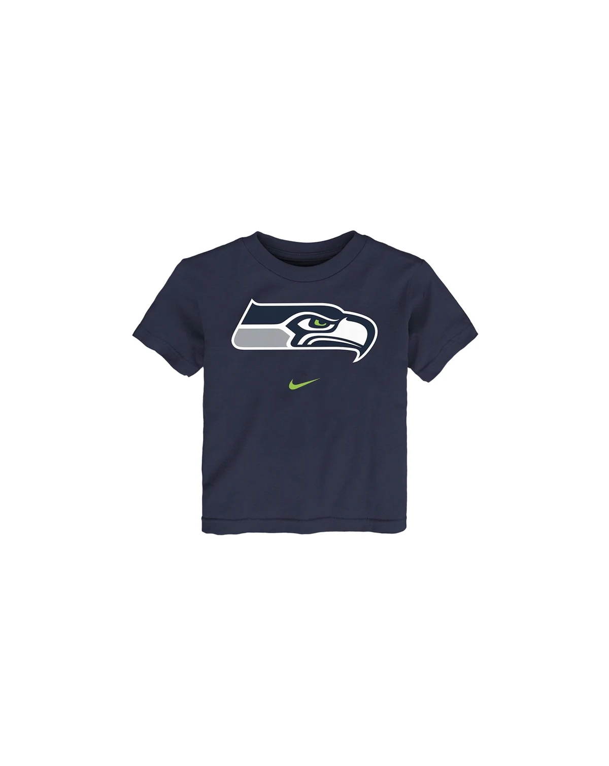 Toddler Boys and Girls College Navy Seattle Seahawks Logo T-shirt