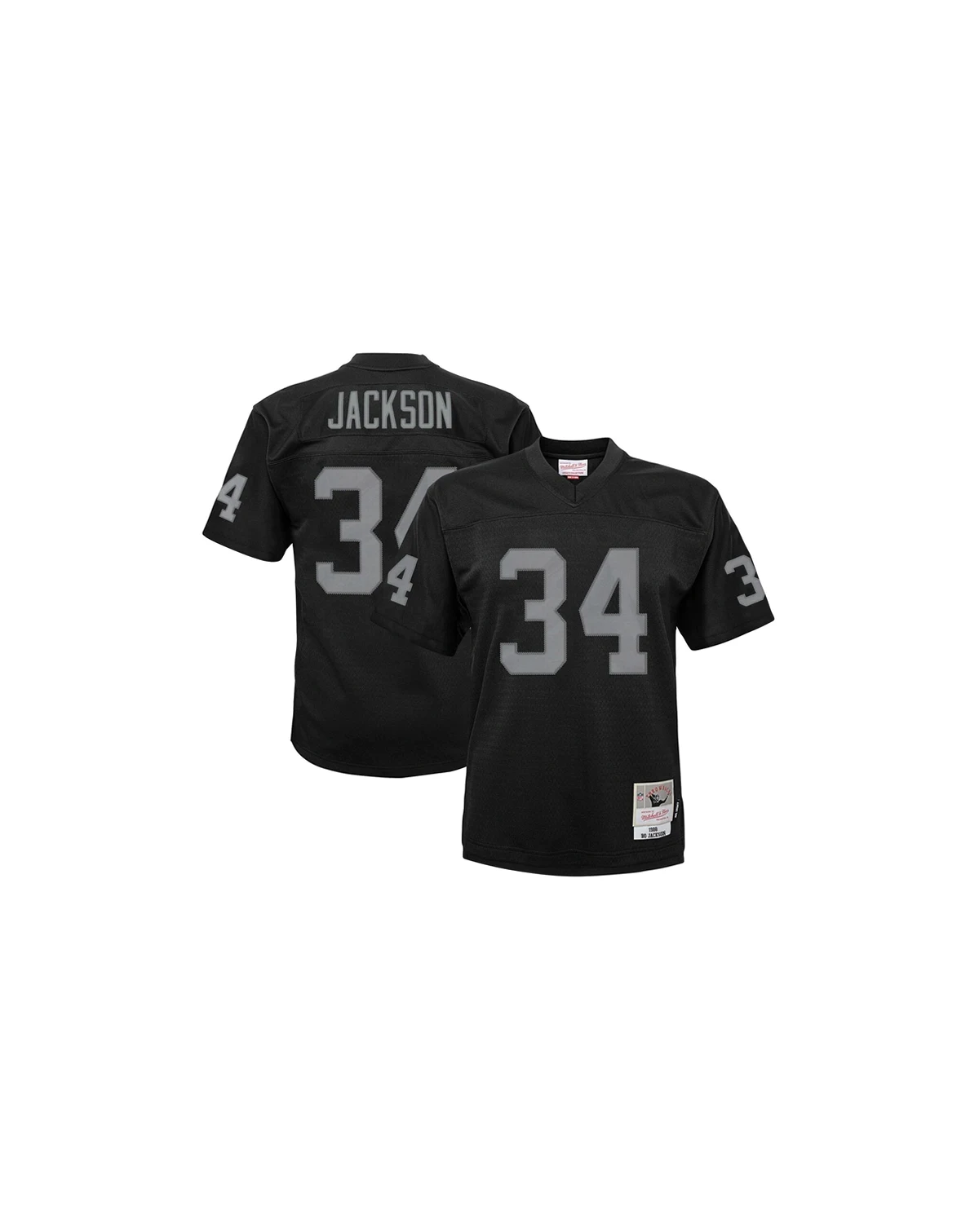 Toddler Boys and Girls Bo Jackson Black Las Vegas Raiders 1988 Retired Legacy Jersey