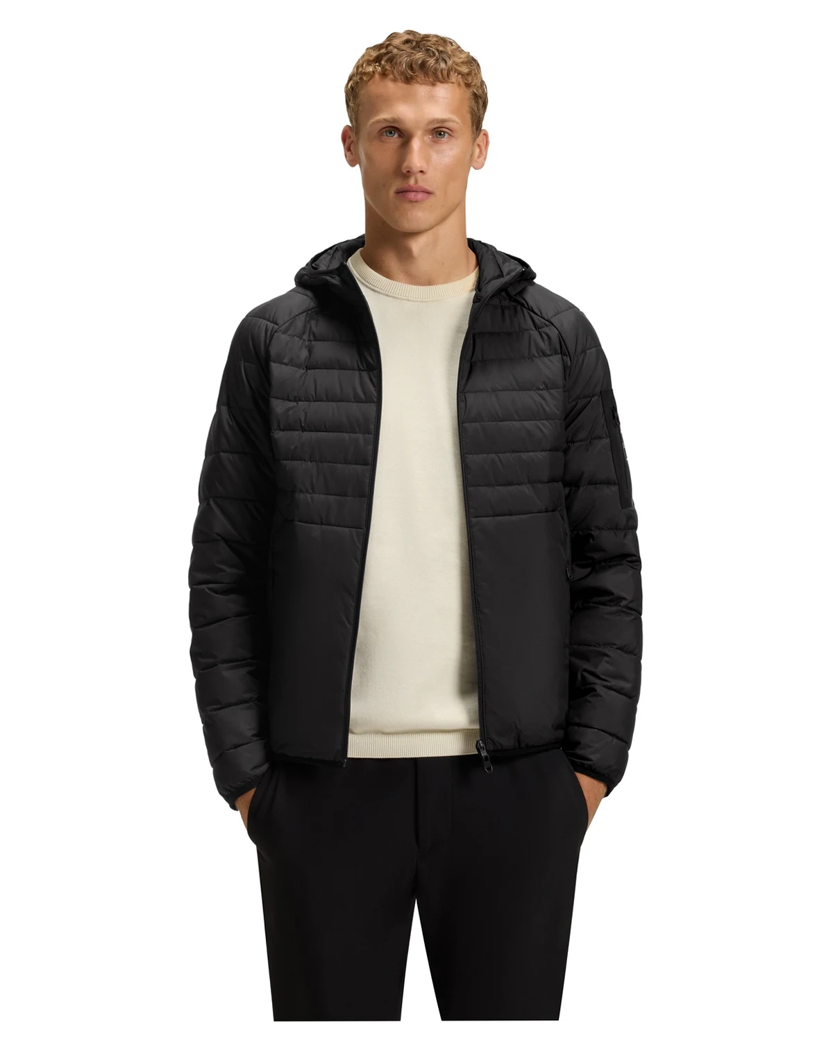 Men's Water-Repellent Hooded Jacket