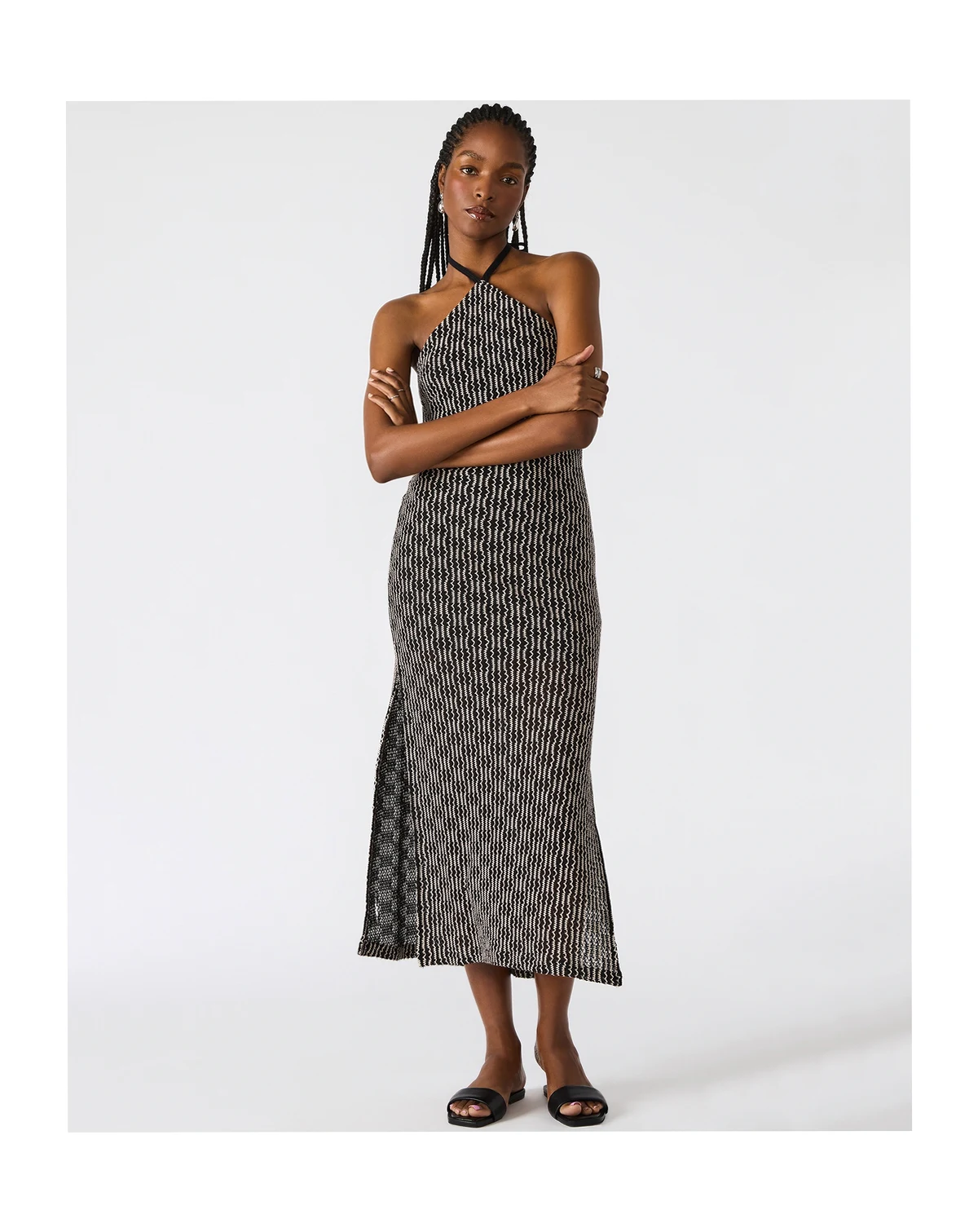 Women's Tatum Knit Halter Dress