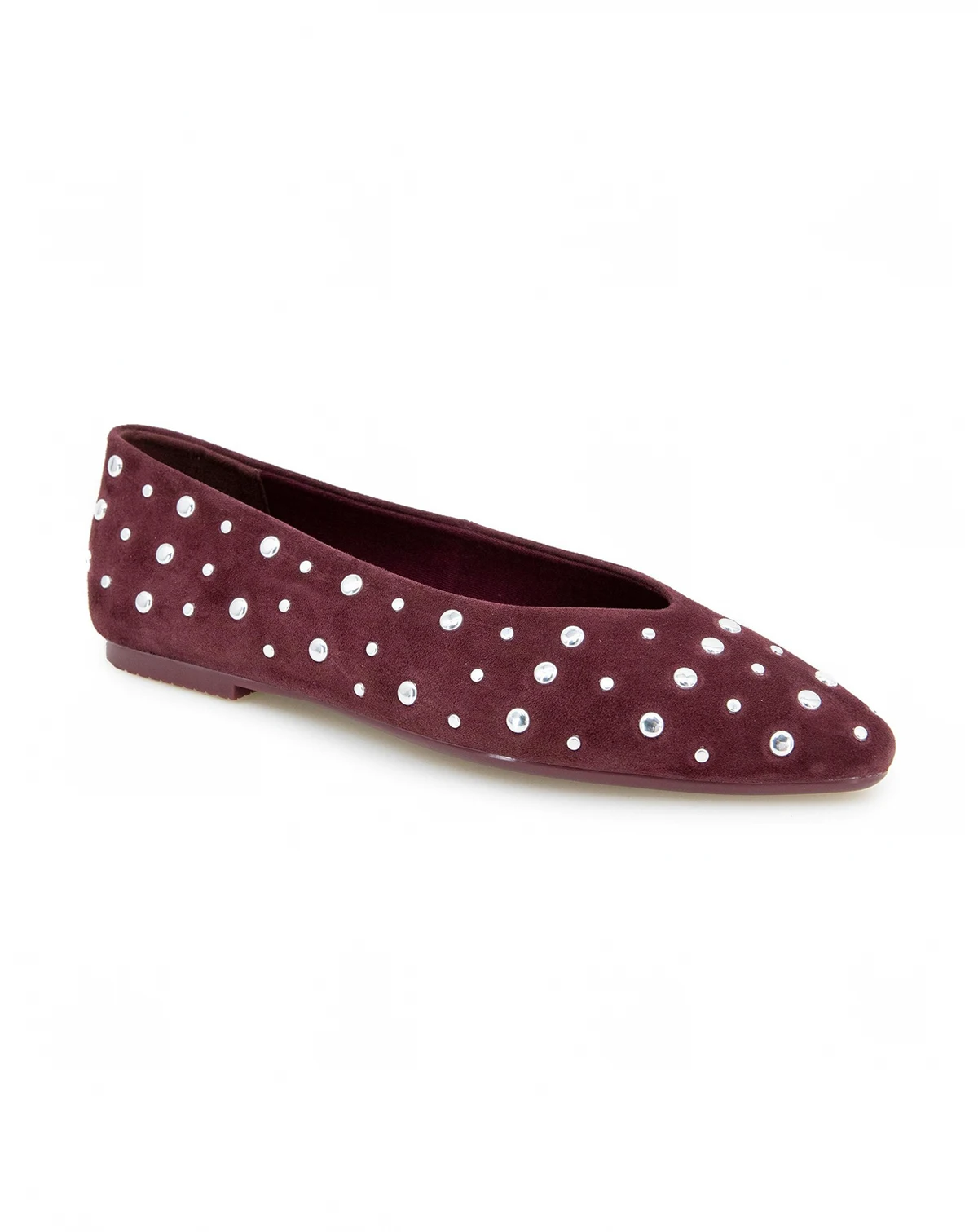 Women's Latouche Studs Dark Plum (Women's Flats)