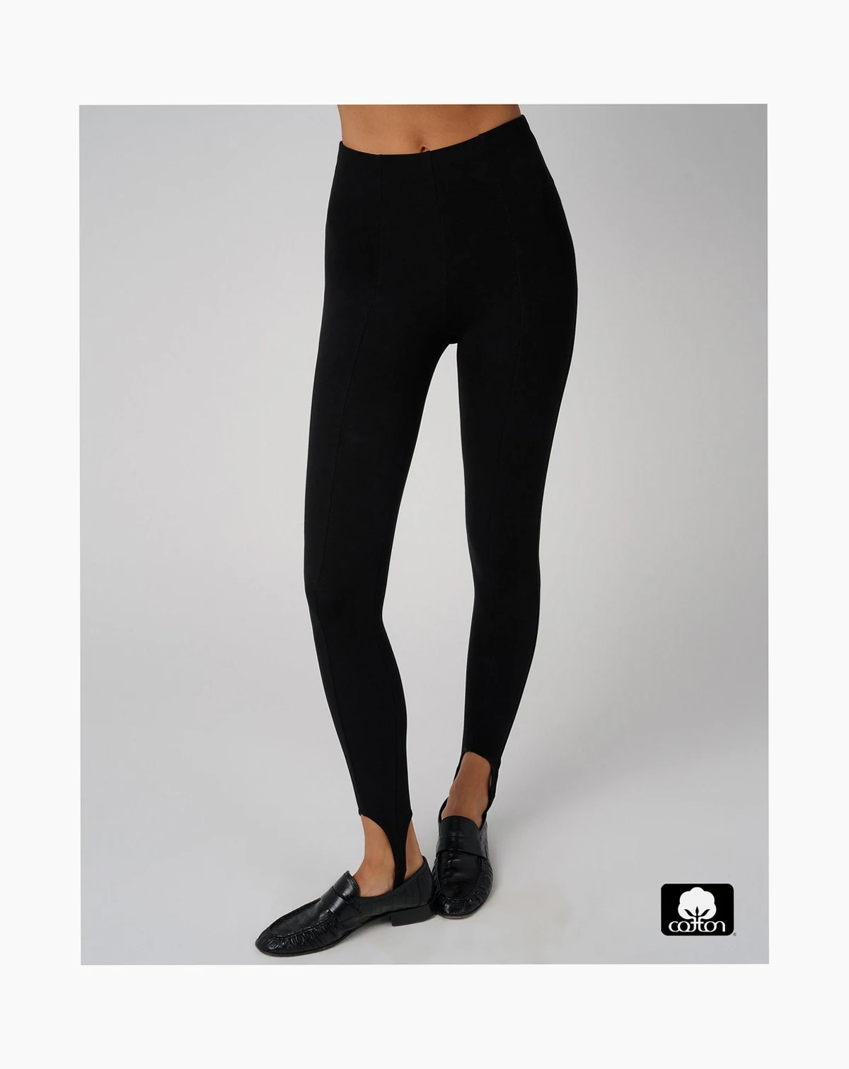 Women's Cotton Stirrup Legging