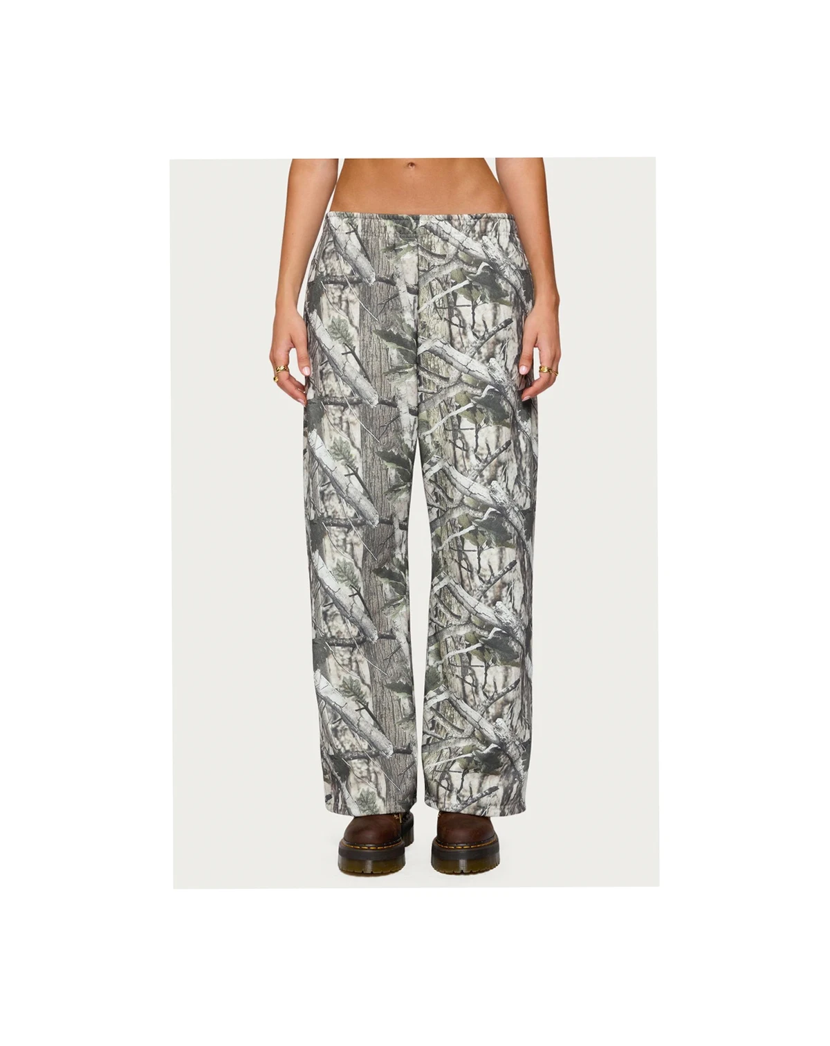 Women's Camo Straight Leg Sweatpants