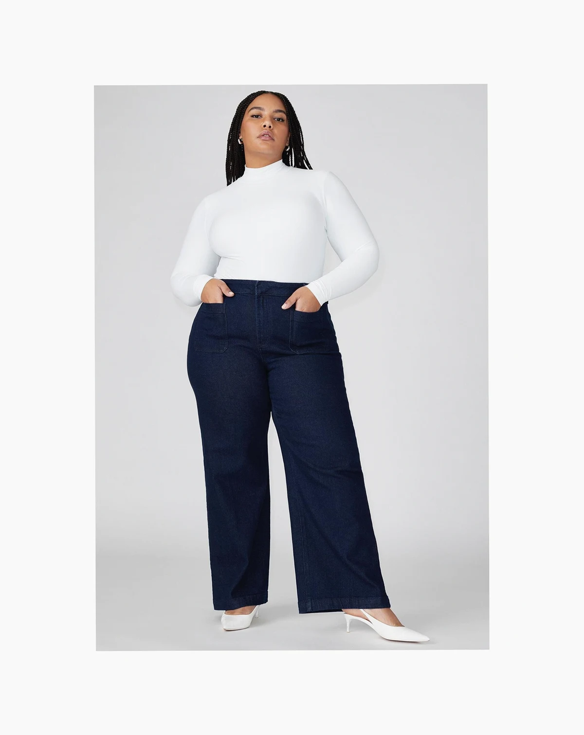 Women's Plus Size Petite The Trouser Jean