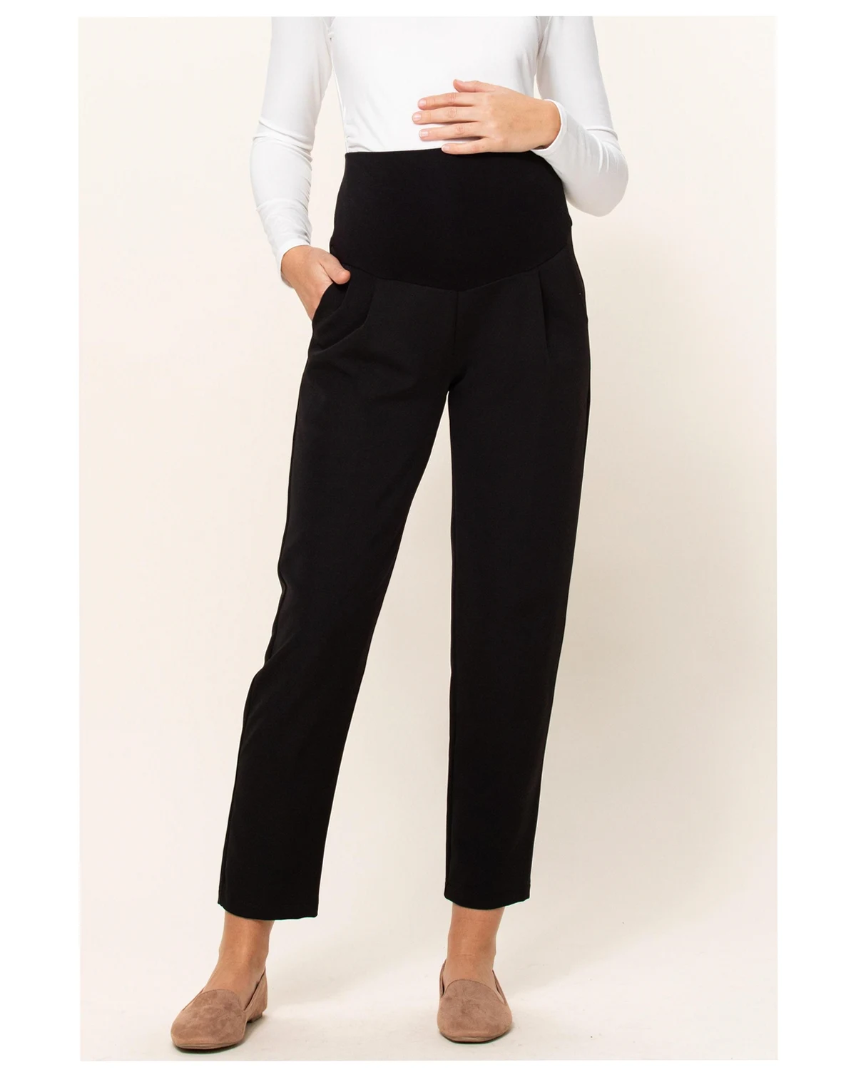 Maternity Relax Fit Over The Belly Pants