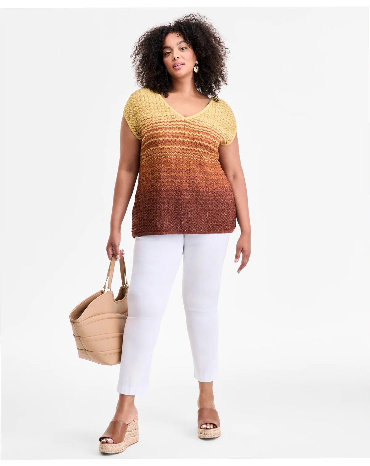 Plus Size Bengaline Skinny Pants, Created for Macy's