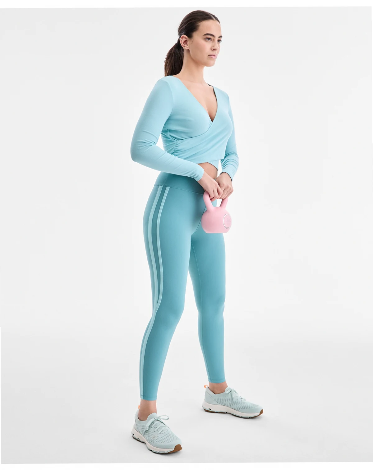 Women's Studio Side-Stripe Leggings, Macy's Exclusive