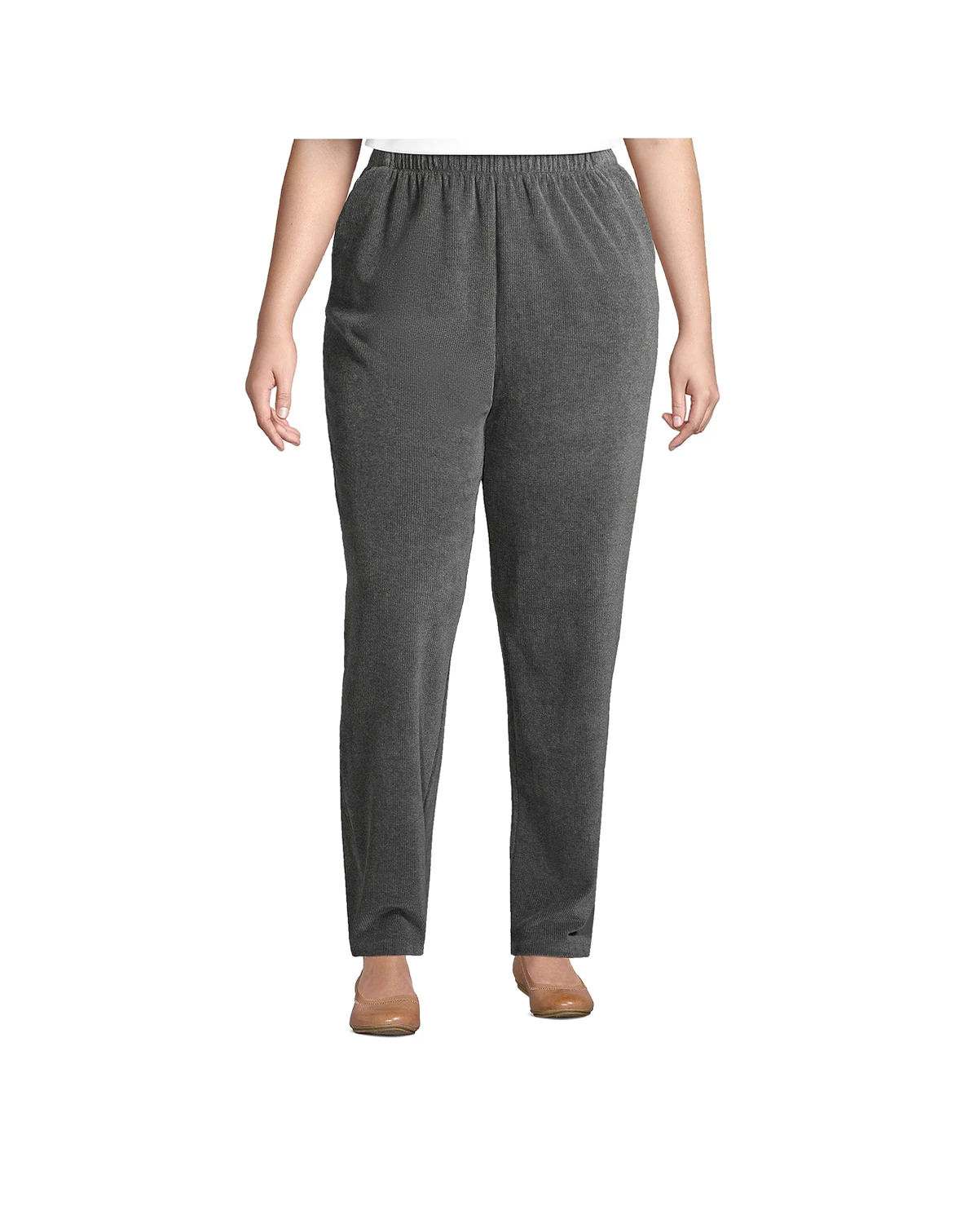 Women's Sport Knit High Rise Corduroy Pants