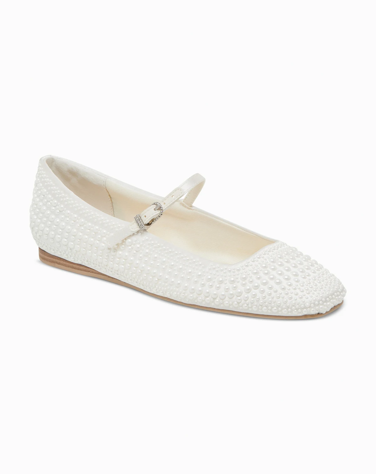 Women's Reyes Pearl Square-Toe Mary Jane Flats