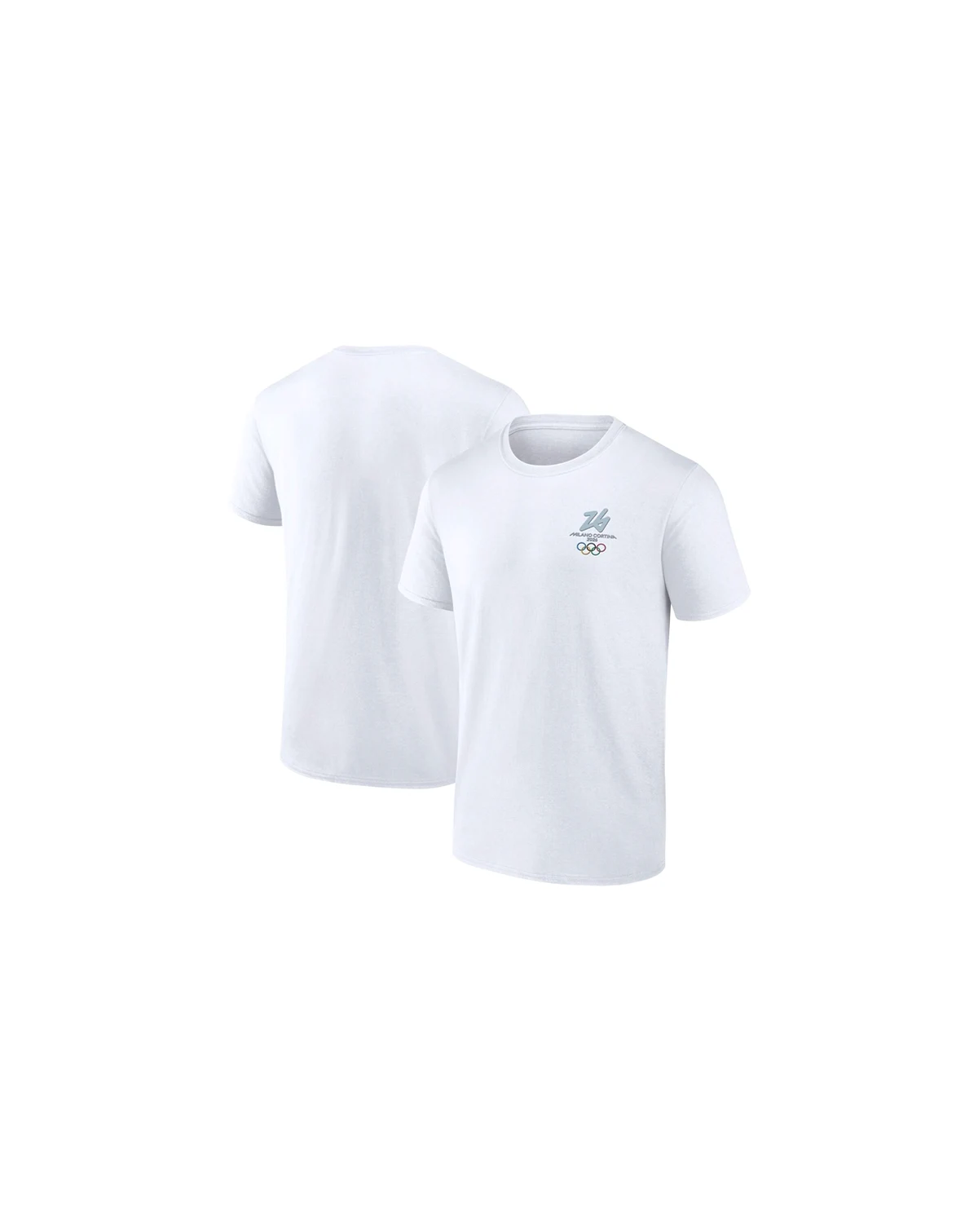 Men's White Milano Cortina 2026 Winter Olympics Essentials T-Shirt