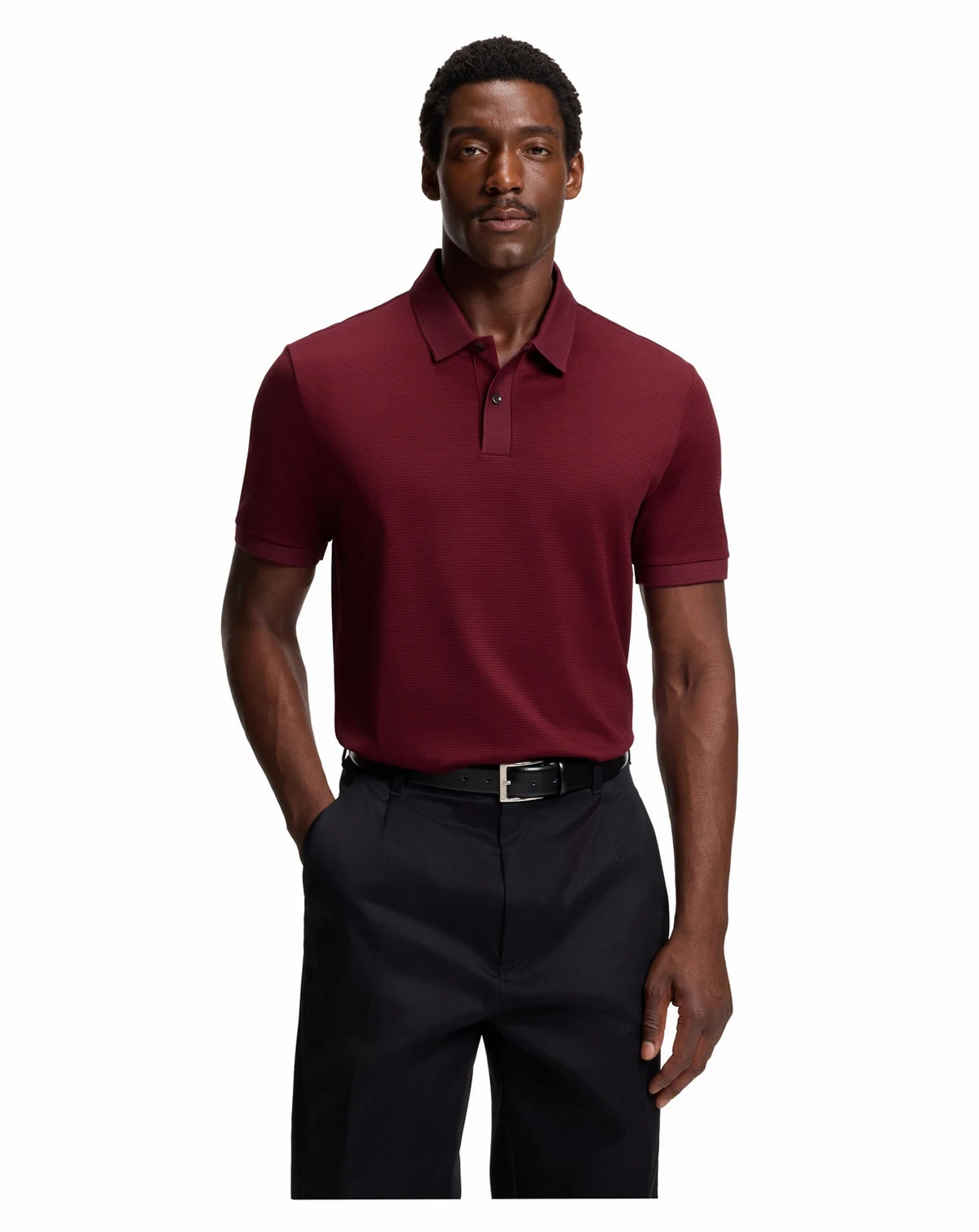Men's Mercerised-Cotton Polo Shirt