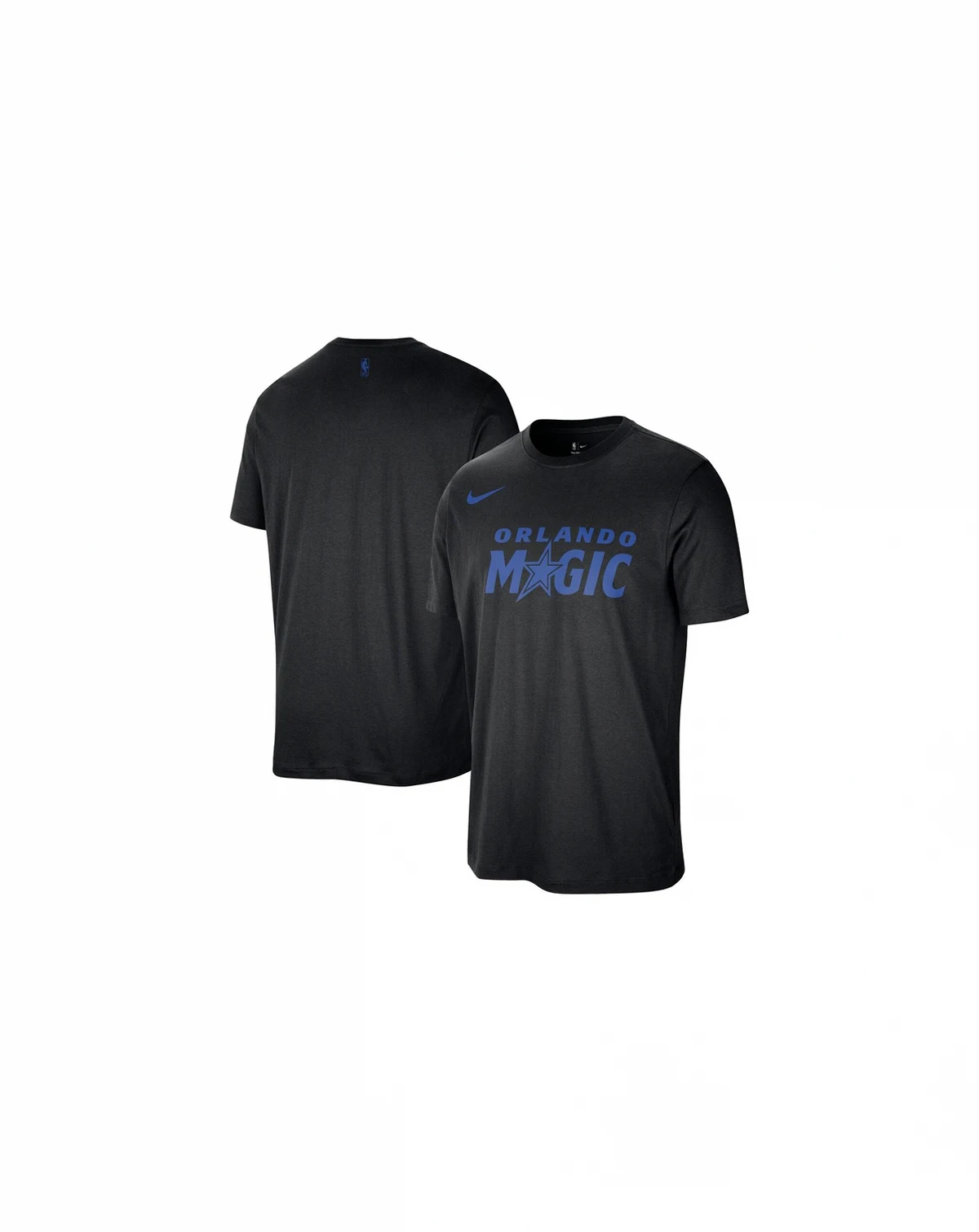 Men's and Women's Black Orlando Magic Team Wordmark Essential T-Shirt