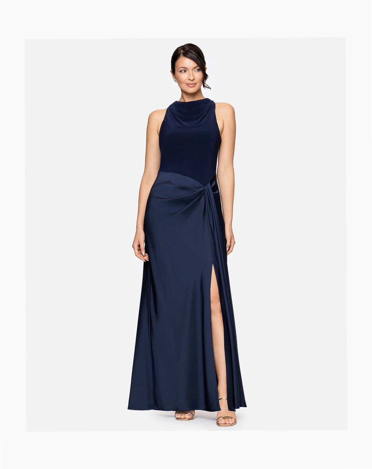 Women's Cowl Neck Dress