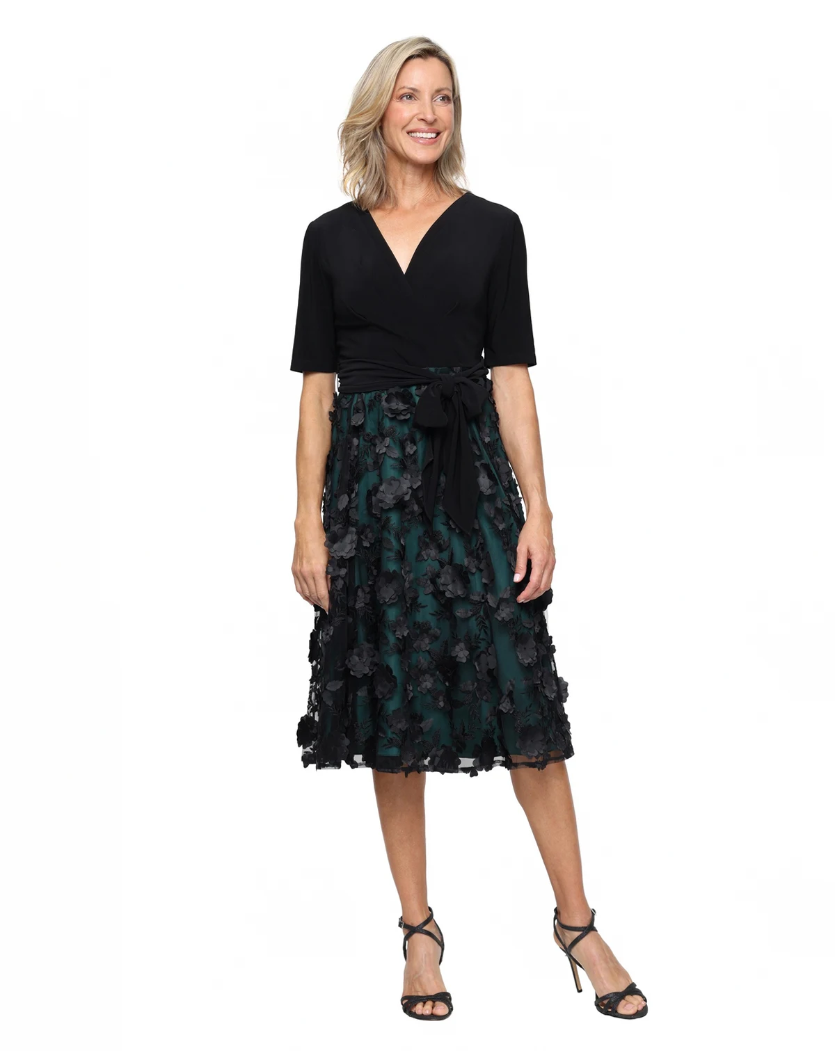 Women's Elbow Sleeve Dress