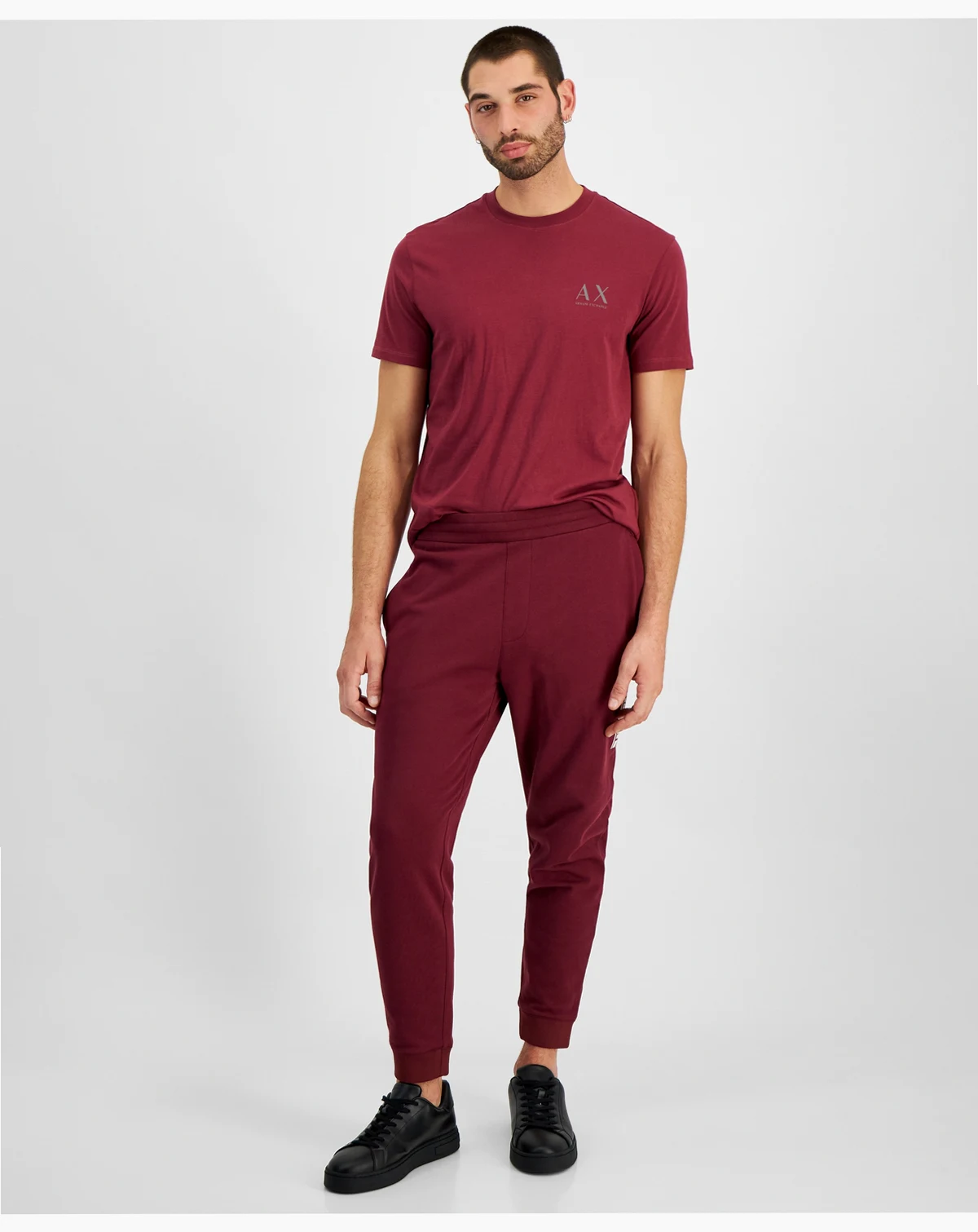 Men's Fleece Logo Jogger Pants, Created for Macy's