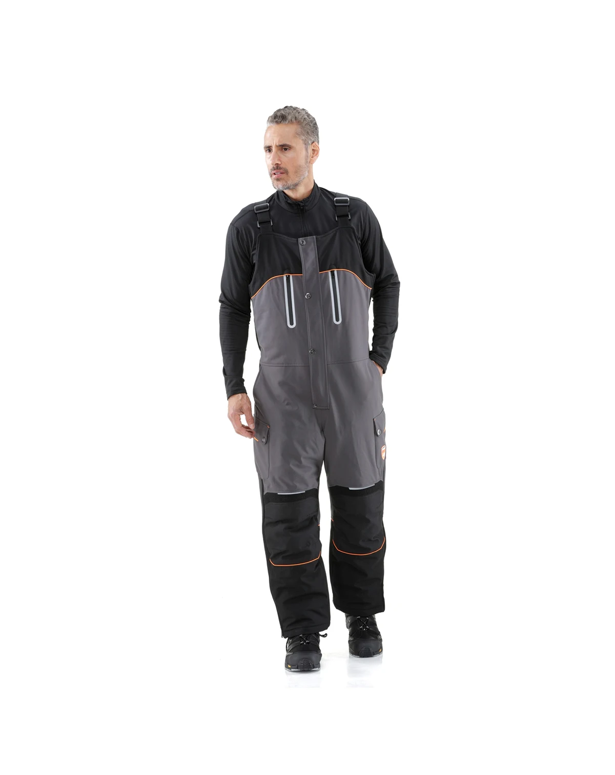 Men's Men s PolarForce Insulated Bib Overalls - Maximum Warmth & Durability for Extreme Cold Weather