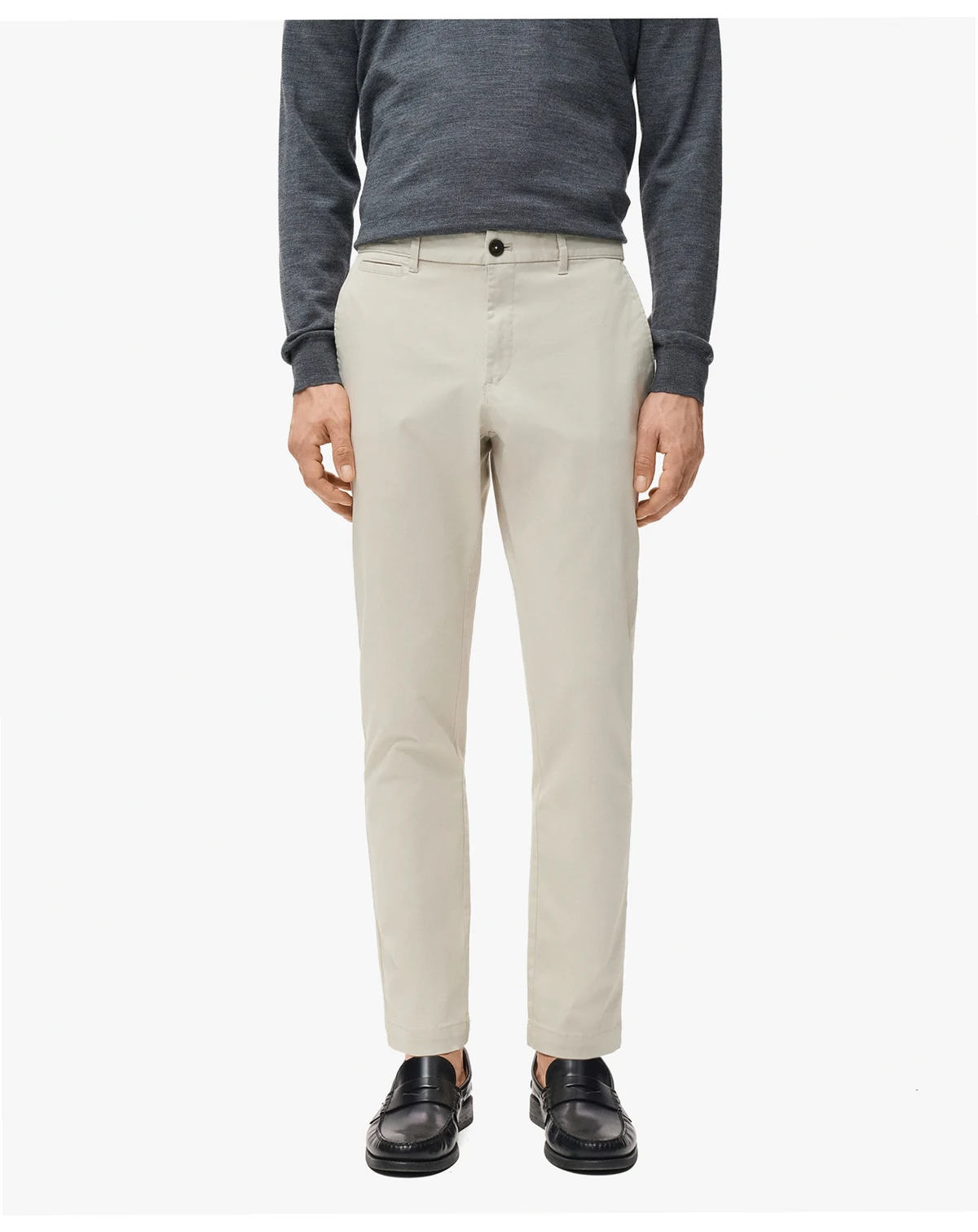 Men's Prato Cropped Tapered Chino Pants