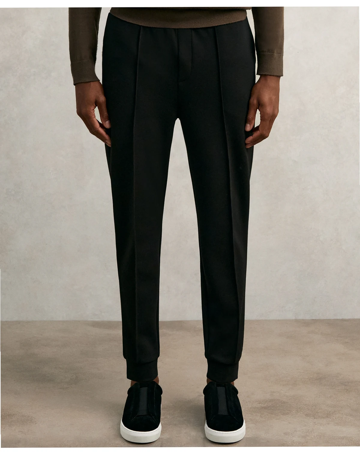 Men's Stretch-Jersey Tailored Joggers