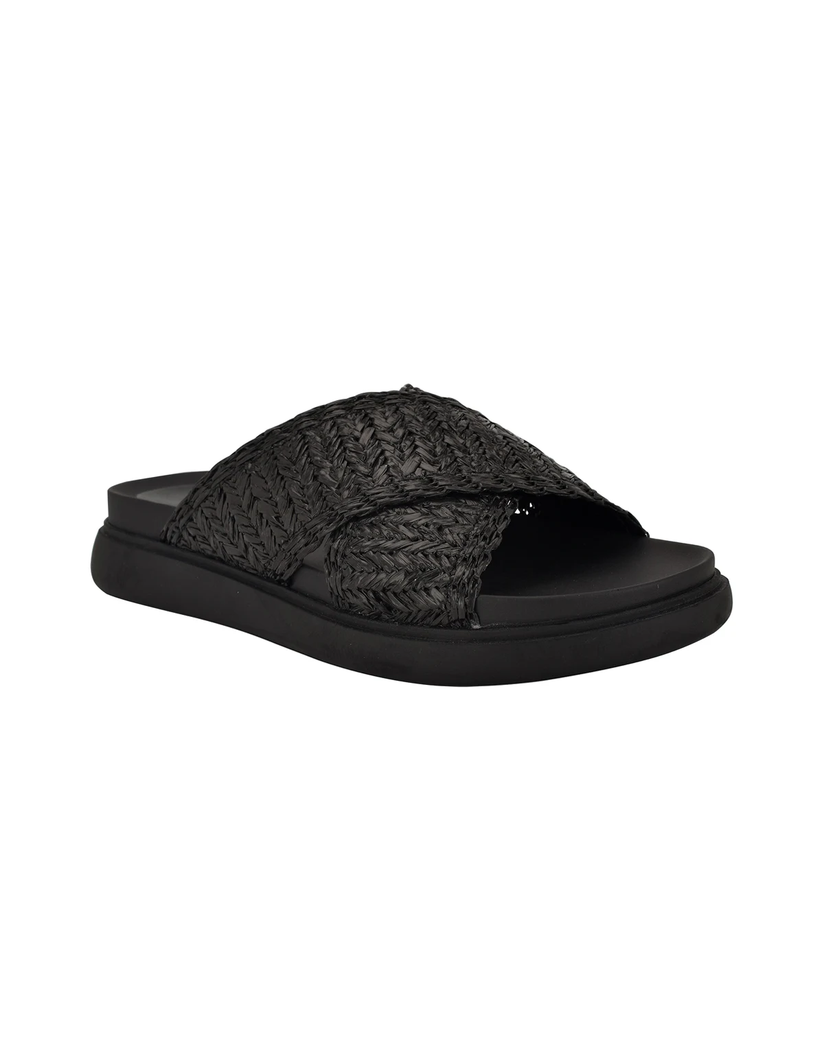 Women's Pacen Woven Crisscross Flat Sandals