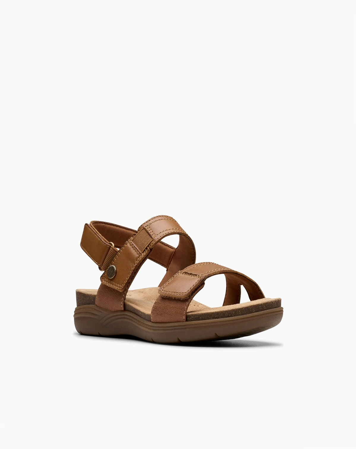 Collection Women's April Clover Riptape Flat Sandals
