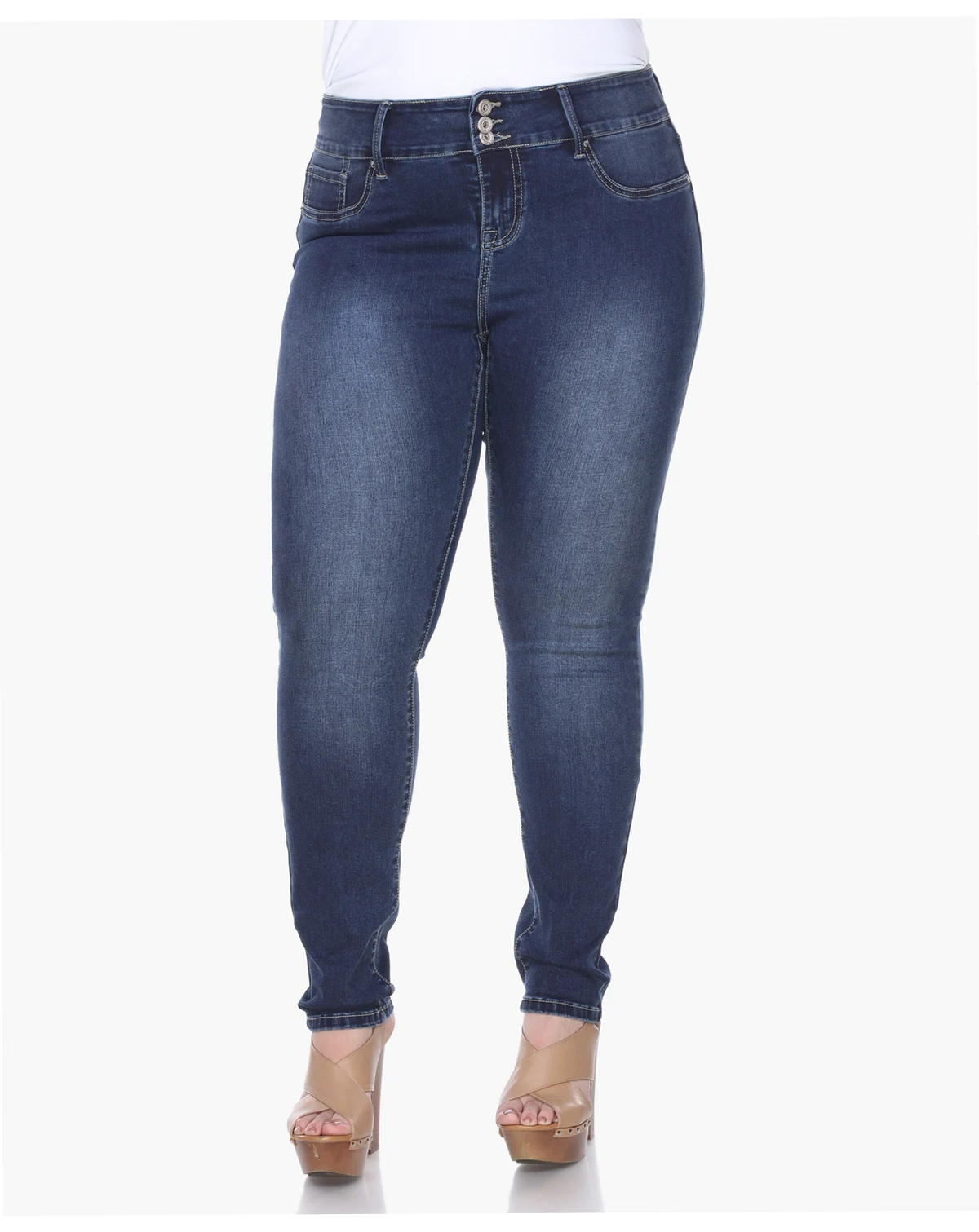 Plus Size Super Stretch Denim