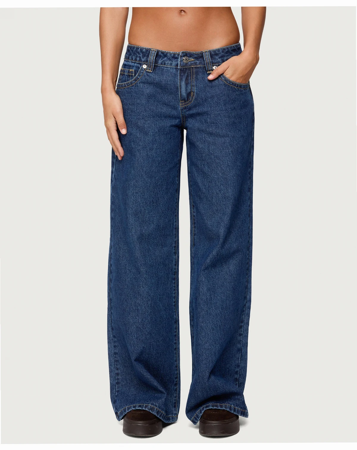 Women's Raiyne Low Rise Wide Leg Jeans