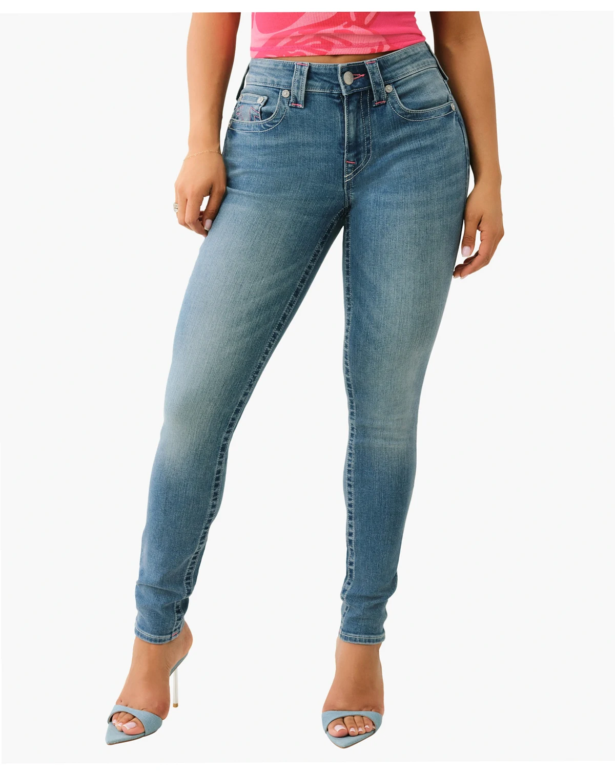 Women's Jennie I Love True Skinny Zipper Jeans