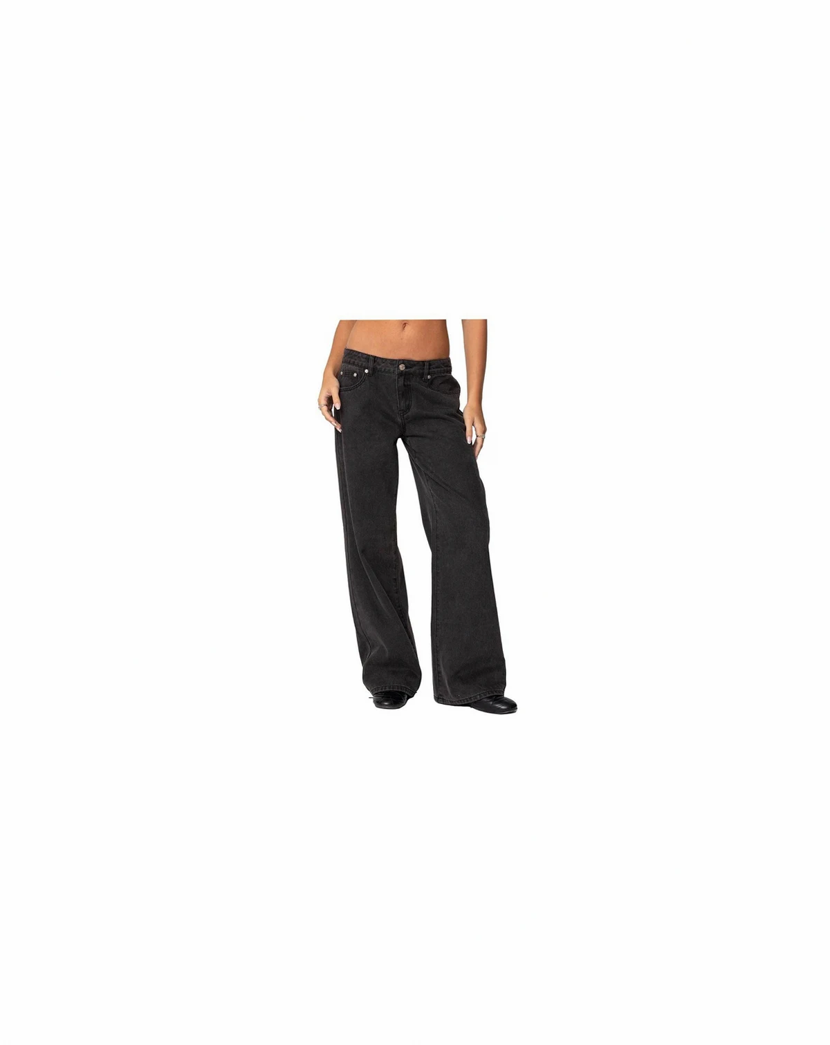 Women's Bow pocket relaxed jeans