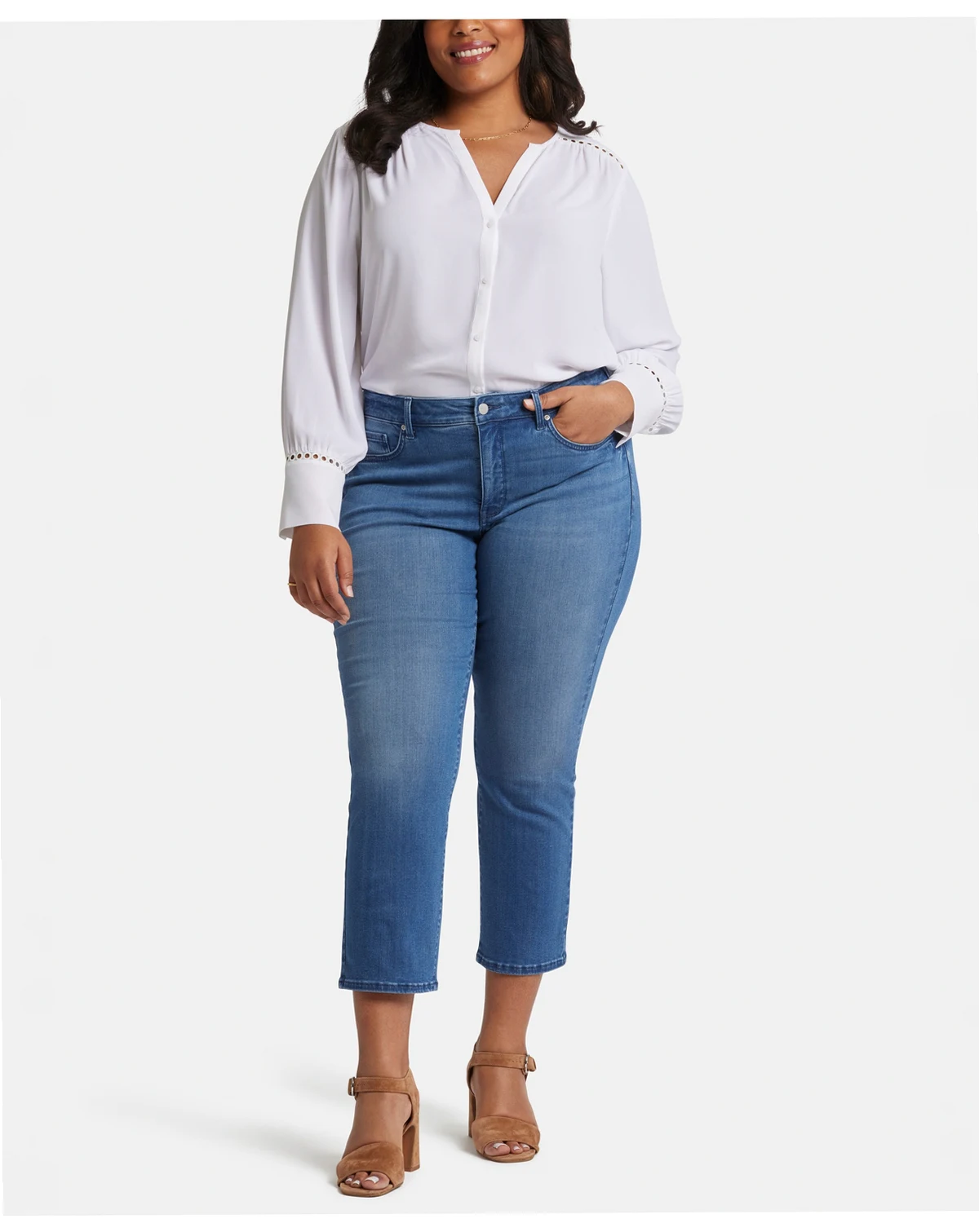Plus Size Marilyn Ankle Jeans