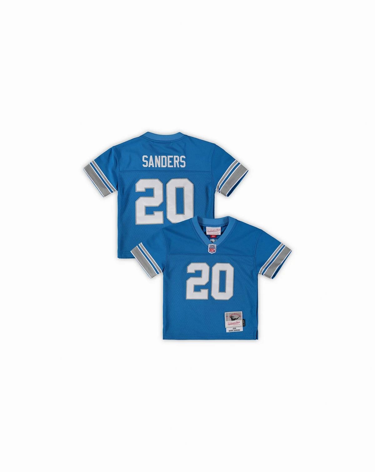 Toddler Boys and Girls Barry Sanders Blue Detroit Lions 1996 Retired Legacy Jersey