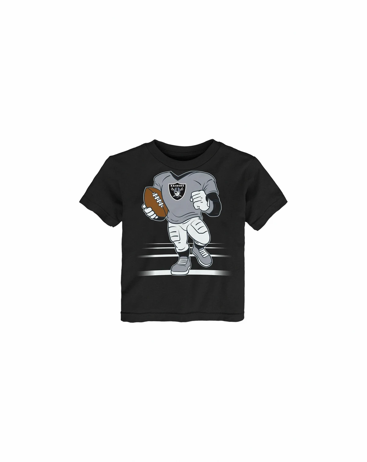 Toddler Black Las Vegas Raiders Game Fit T-Shirt