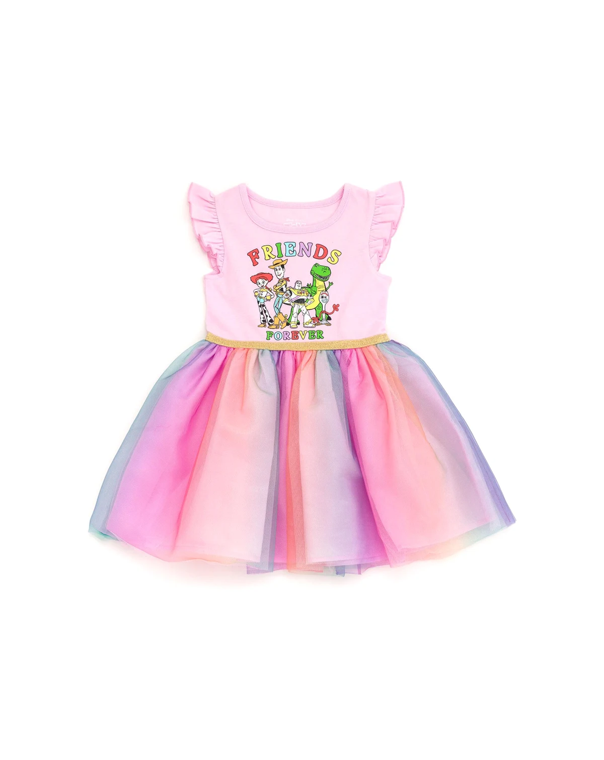 Toddler Girls Pleated Tulle Dress
