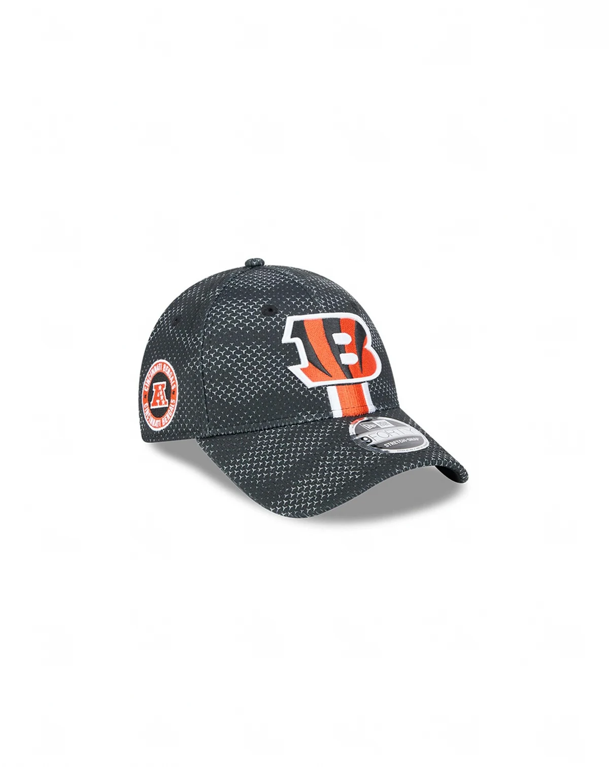 Toddler Black Cincinnati Bengals 2024 NFL Sideline 9FORTY Stretch-Snap Hat