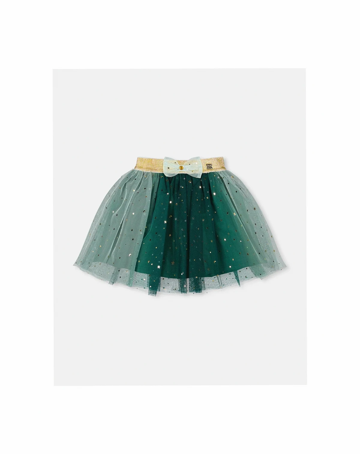 Girl Mesh Skirt with Bow for est Green - Toddler|Child