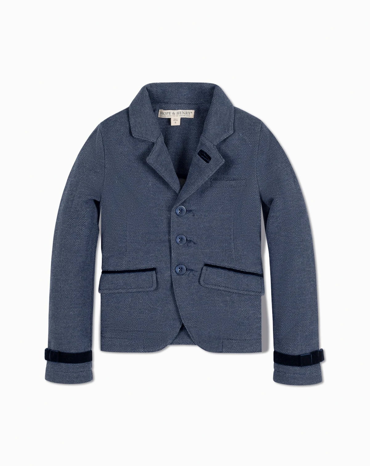 Toddler Girls Dressy Knit Jacquard Riding Blazer